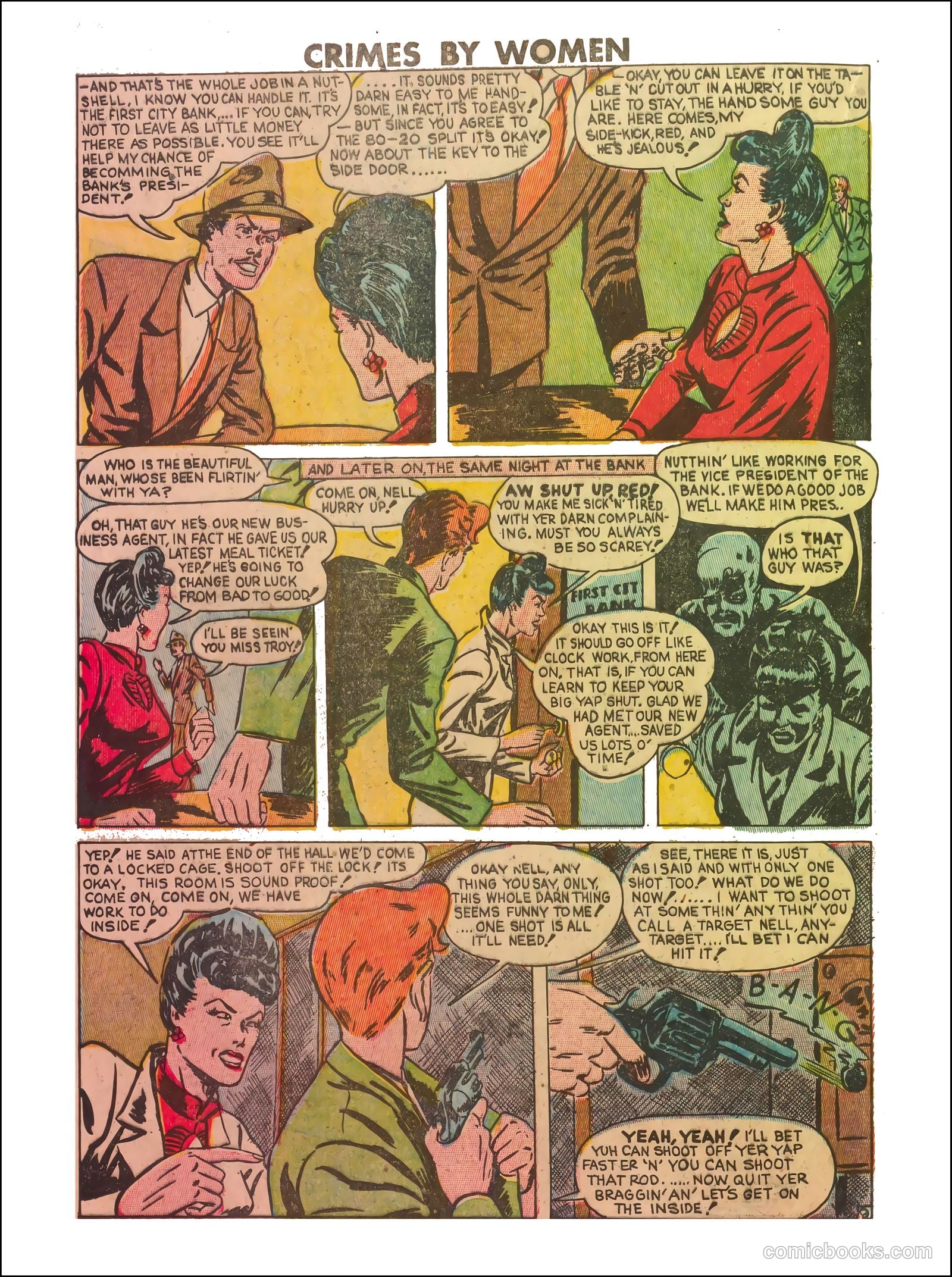 Crimes by Women #4 (1948) — page 20 of 36