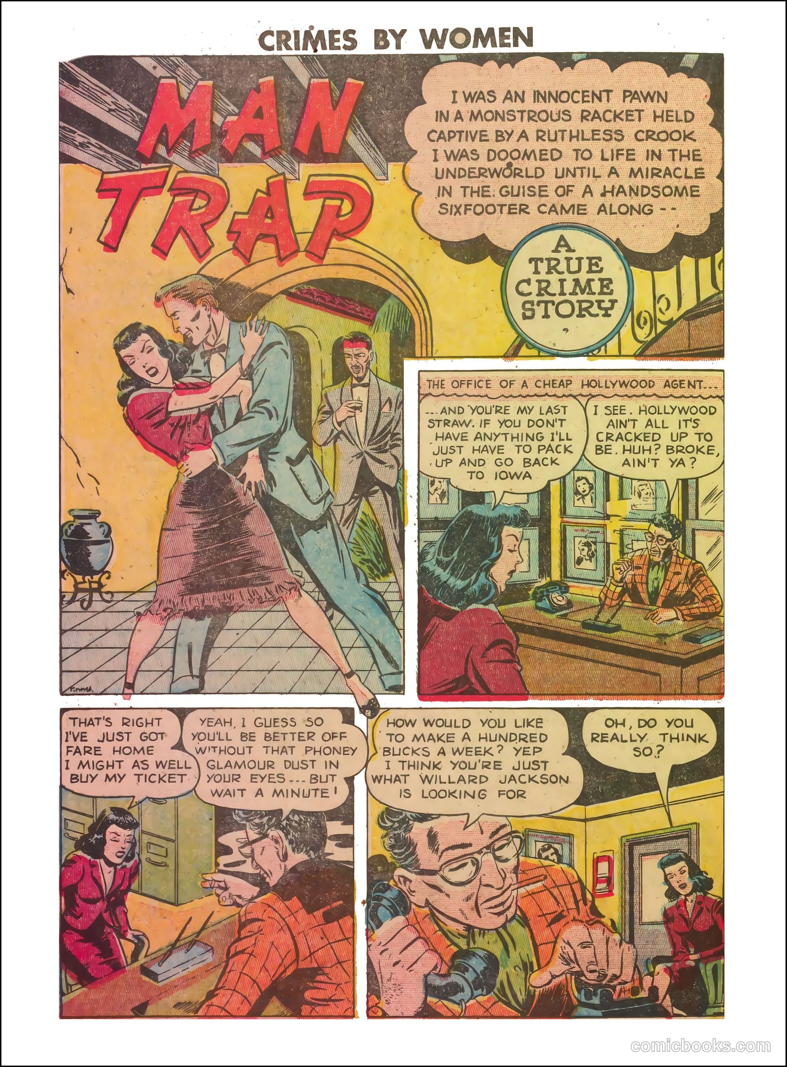 Crimes by Women #4 (1948) — page 24 of 36