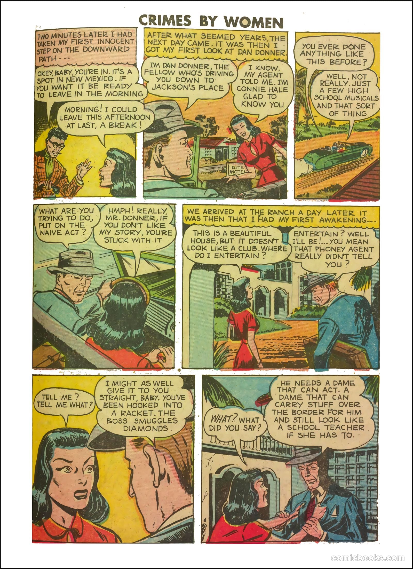 Crimes by Women #4 (1948) — page 25 of 36