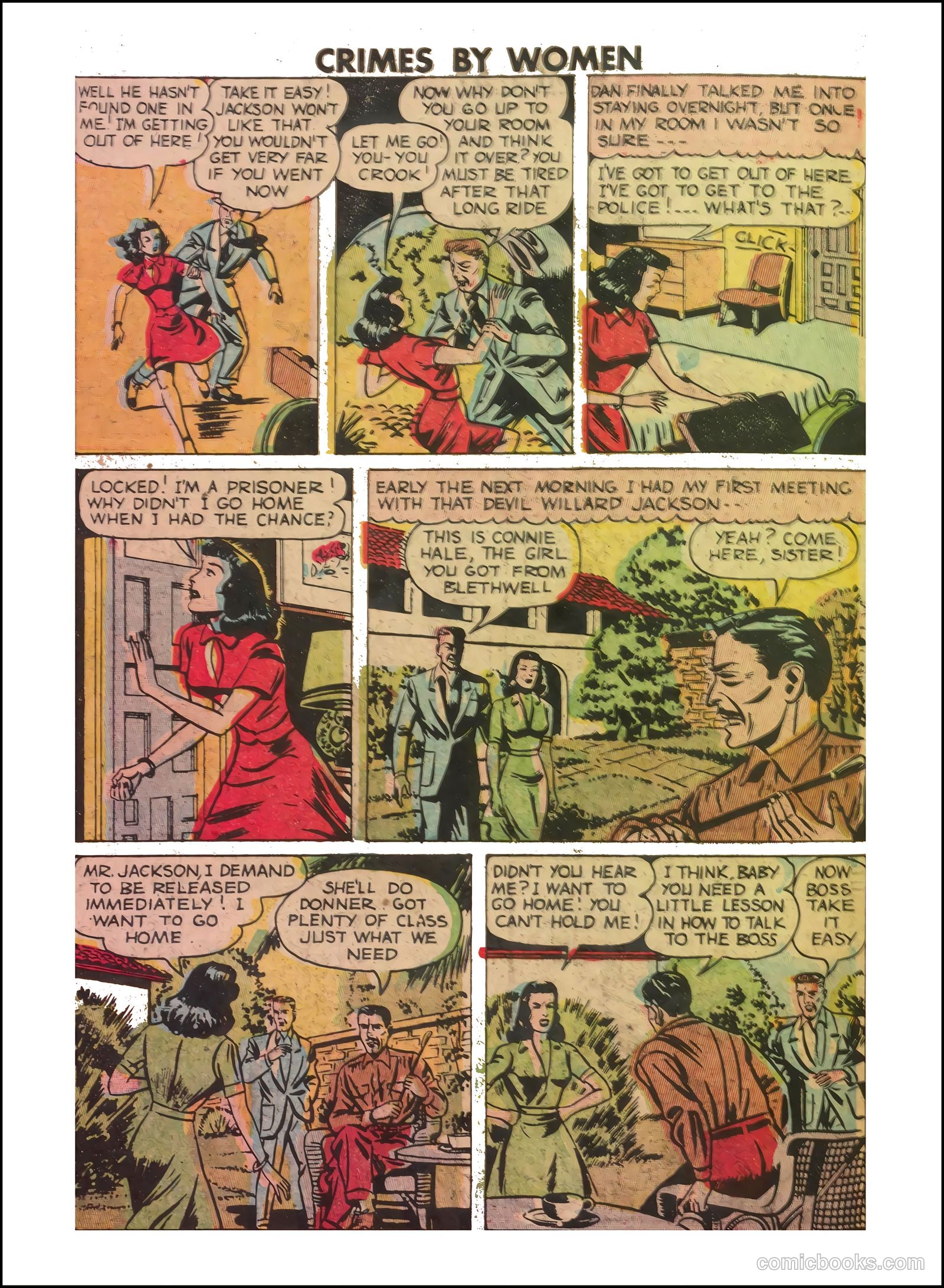 Crimes by Women #4 (1948) — page 26 of 36