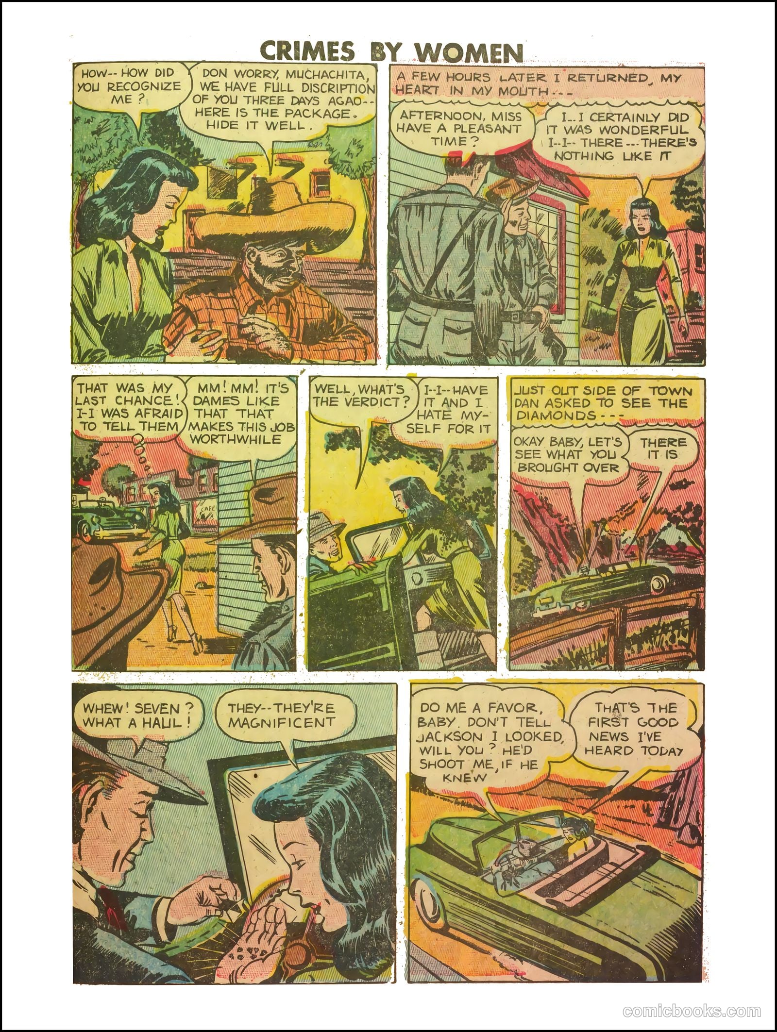 Crimes by Women #4 (1948) — page 29 of 36