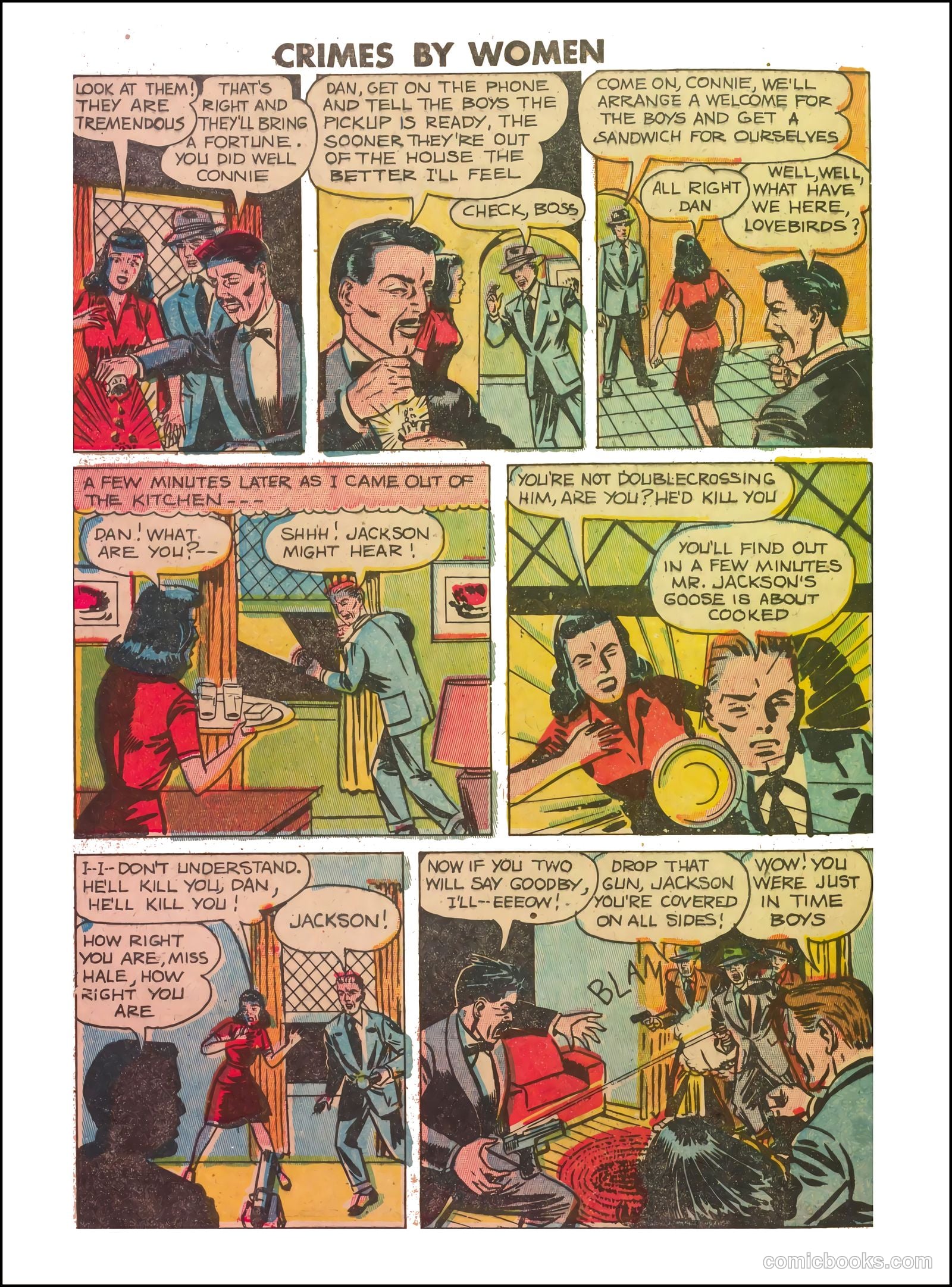 Crimes by Women #4 (1948) — page 32 of 36