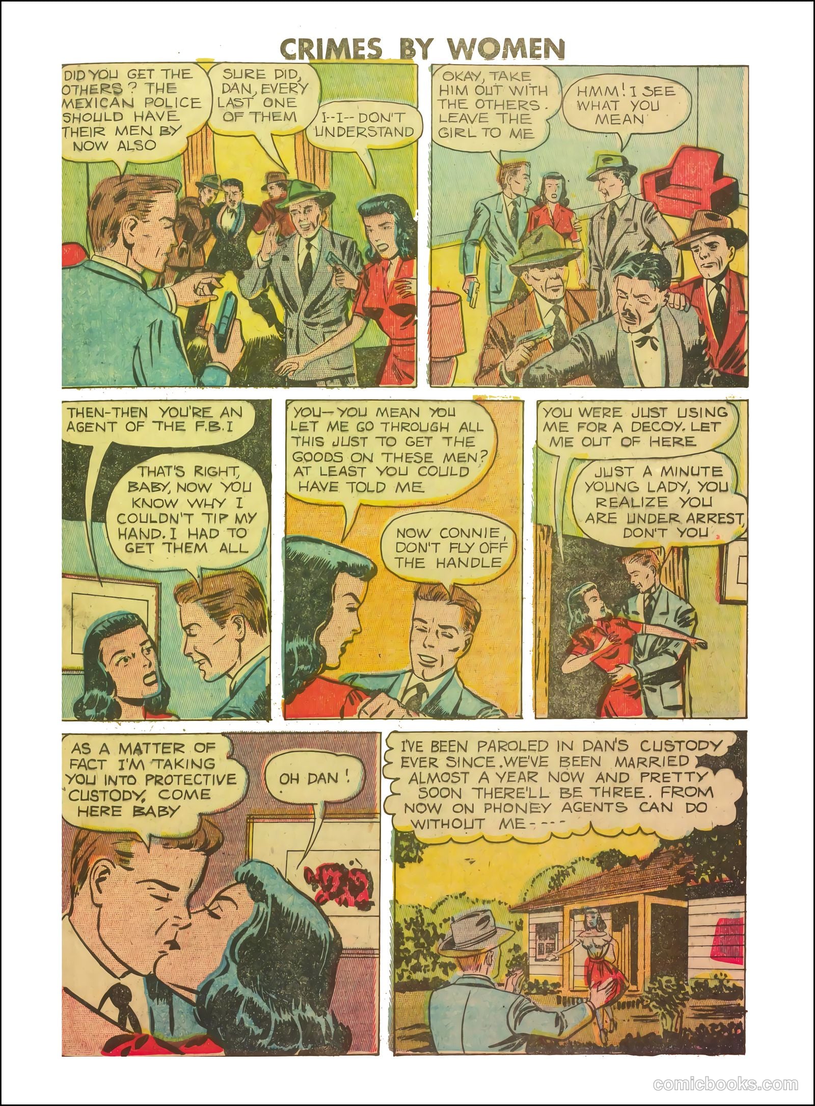 Crimes by Women #4 (1948) — page 33 of 36