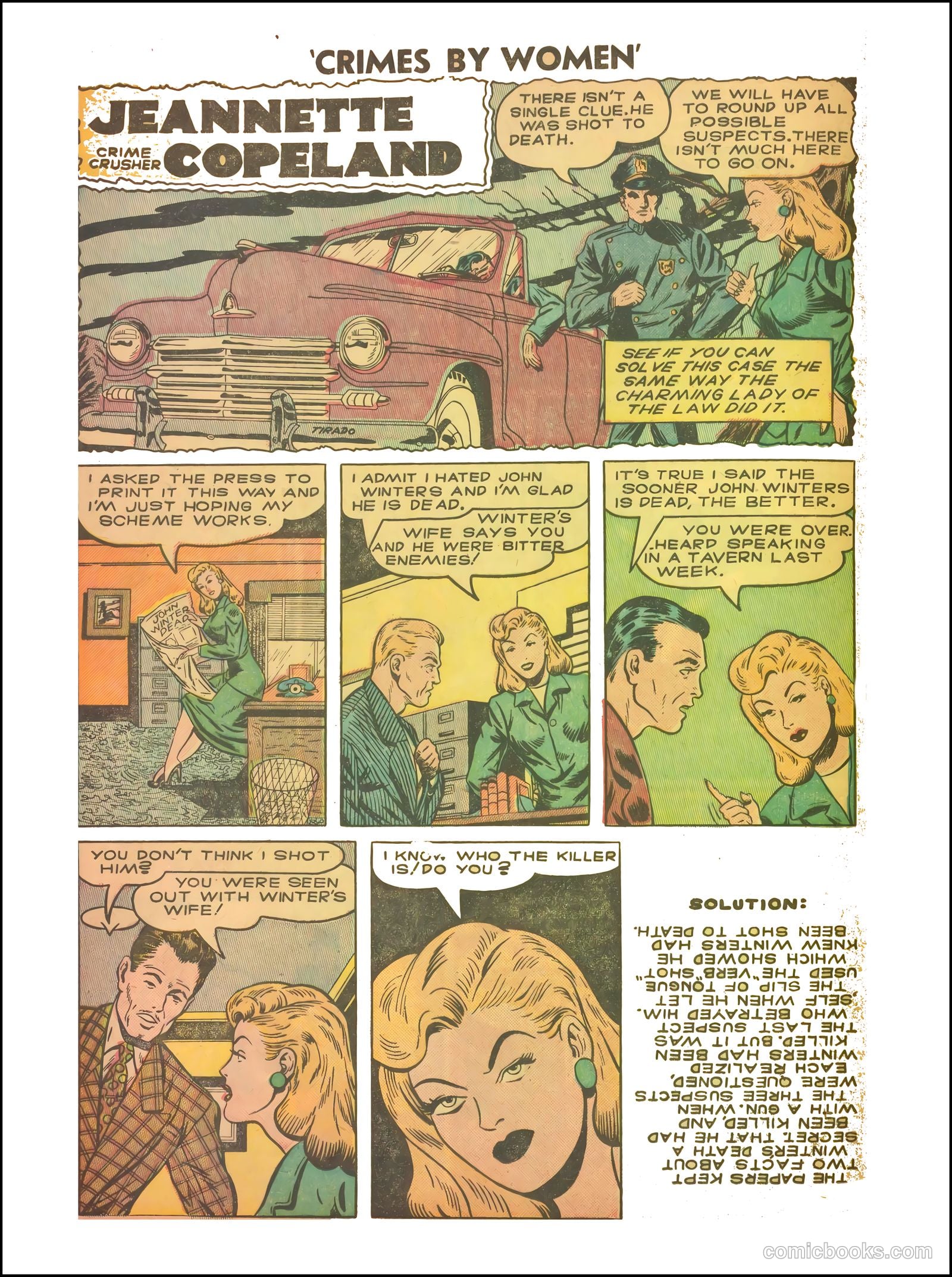 Crimes by Women #5 (1949) — page 12 of 36