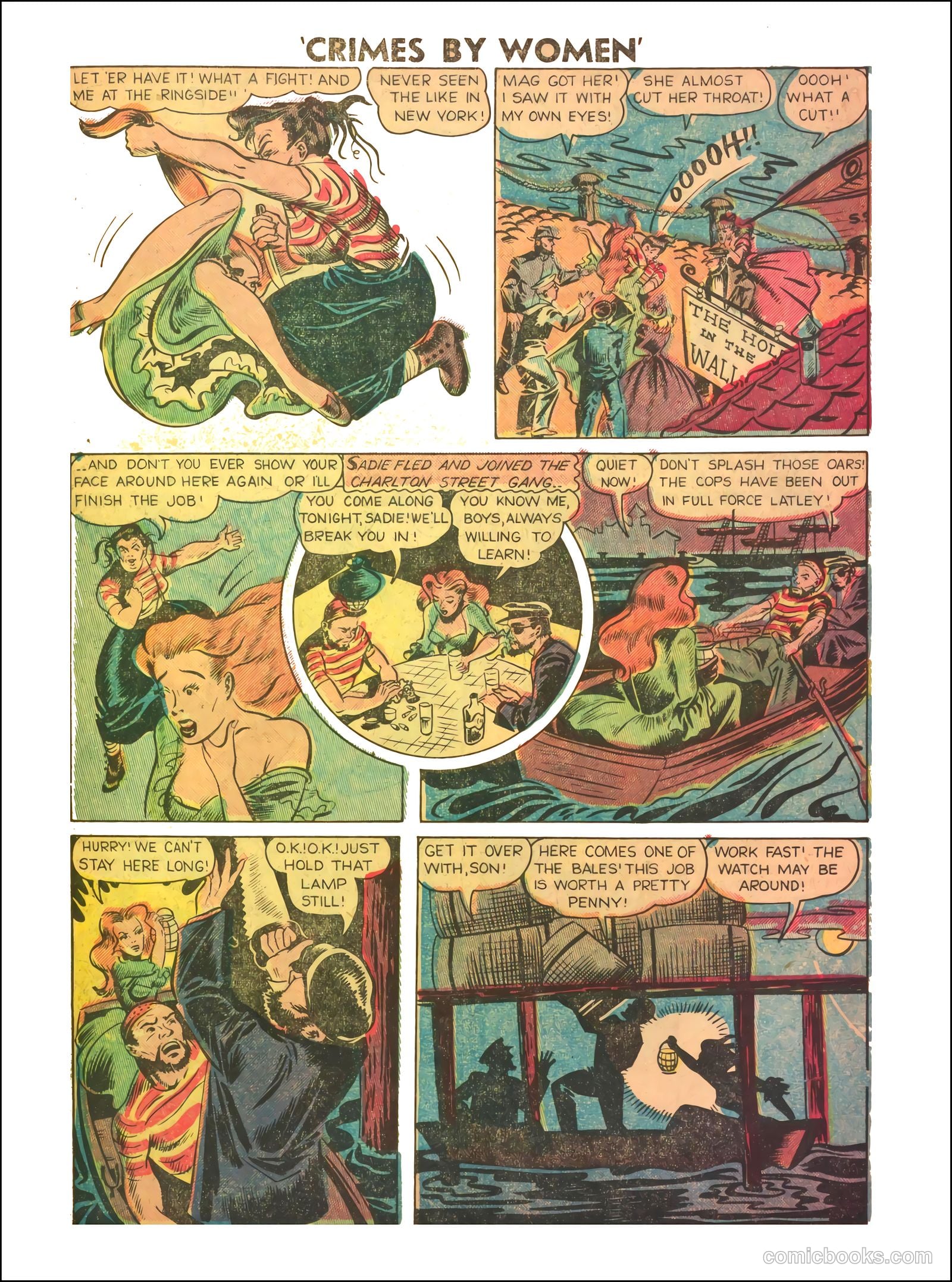 Crimes by Women #5 (1949) — page 15 of 36
