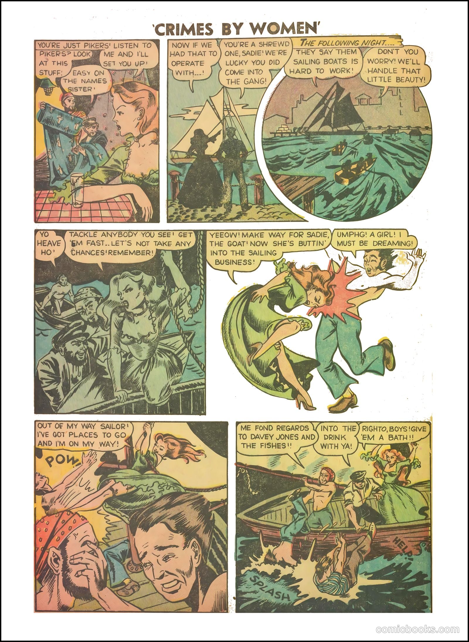 Crimes by Women #5 (1949) — page 16 of 36