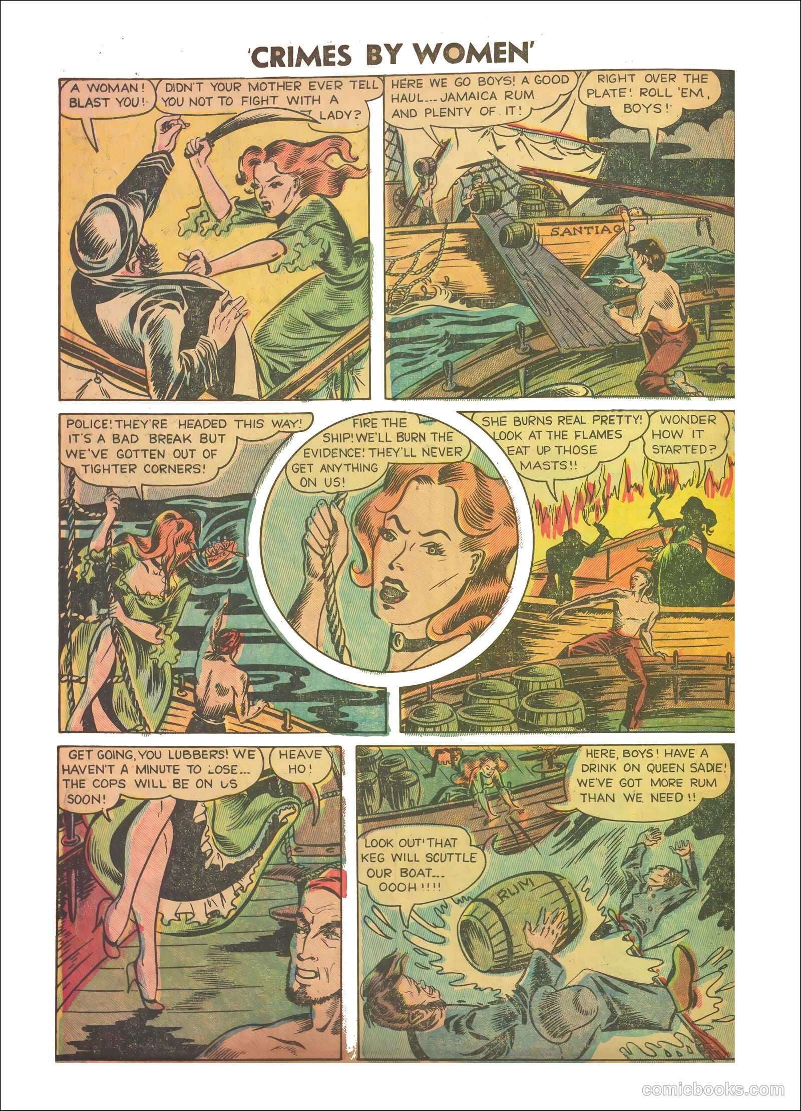 Crimes by Women #5 (1949) — page 18 of 36