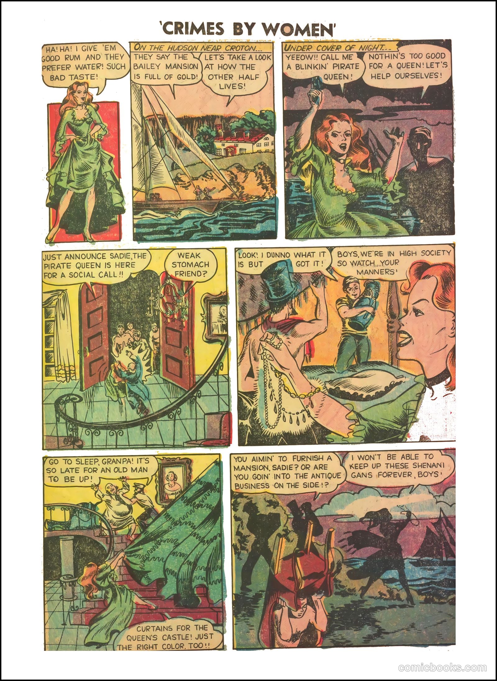 Crimes by Women #5 (1949) — page 19 of 36
