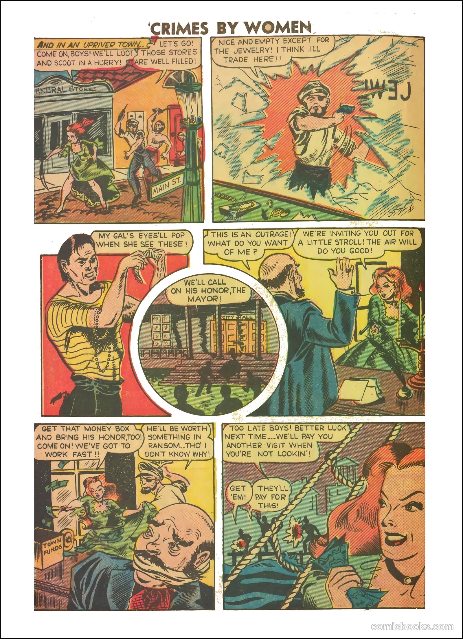 Crimes by Women #5 (1949) — page 20 of 36