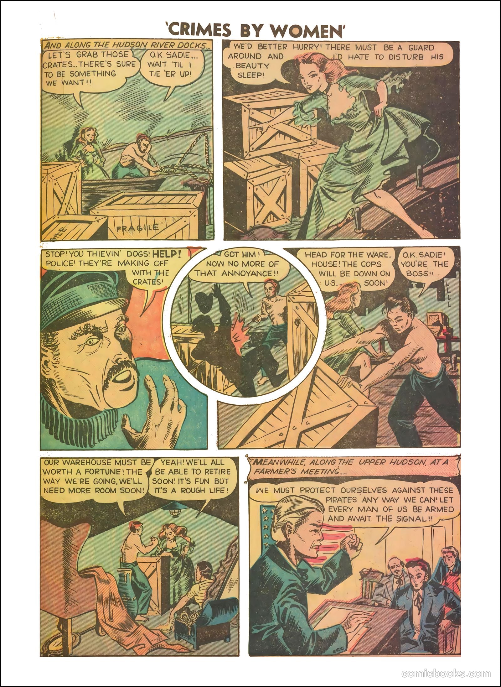 Crimes by Women #5 (1949) — page 21 of 36