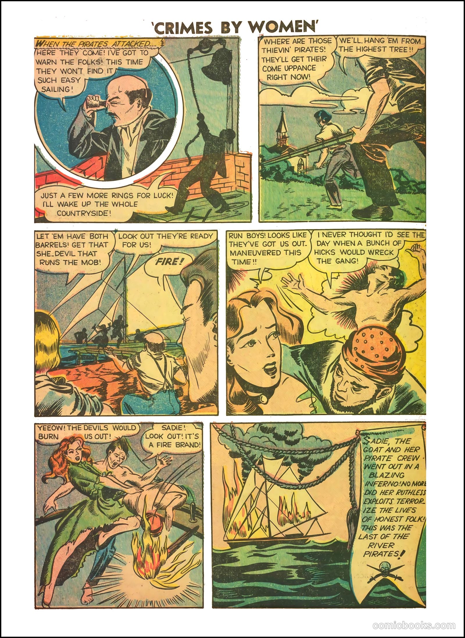 Crimes by Women #5 (1949) — page 22 of 36