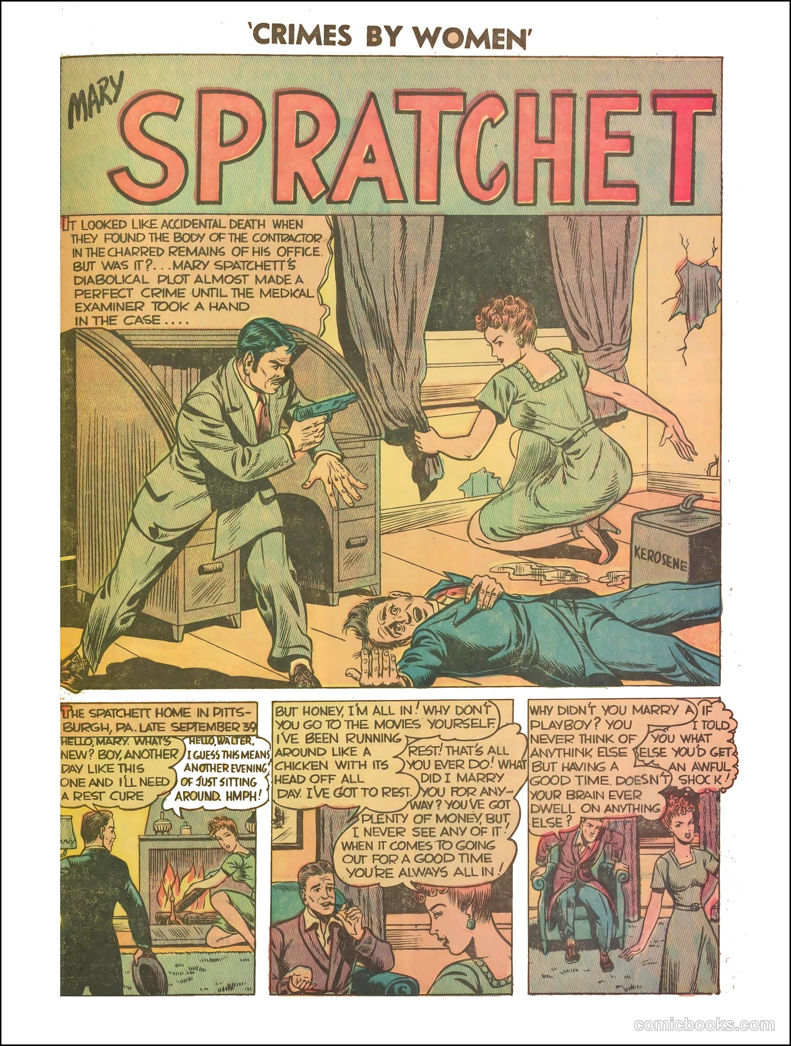 Crimes by Women #5 (1949) — page 25 of 36