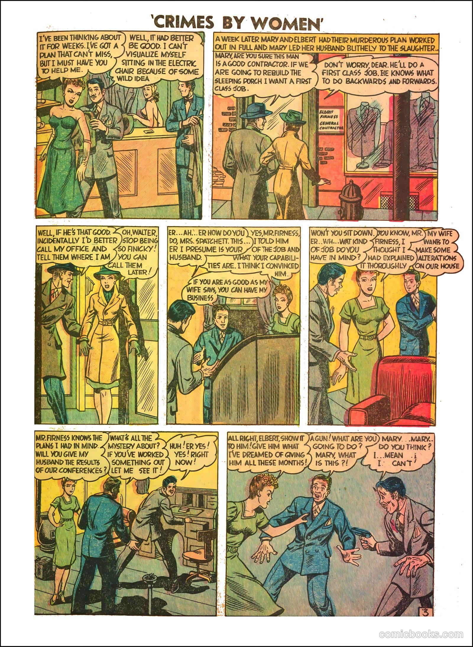Crimes by Women #5 (1949) — page 27 of 36