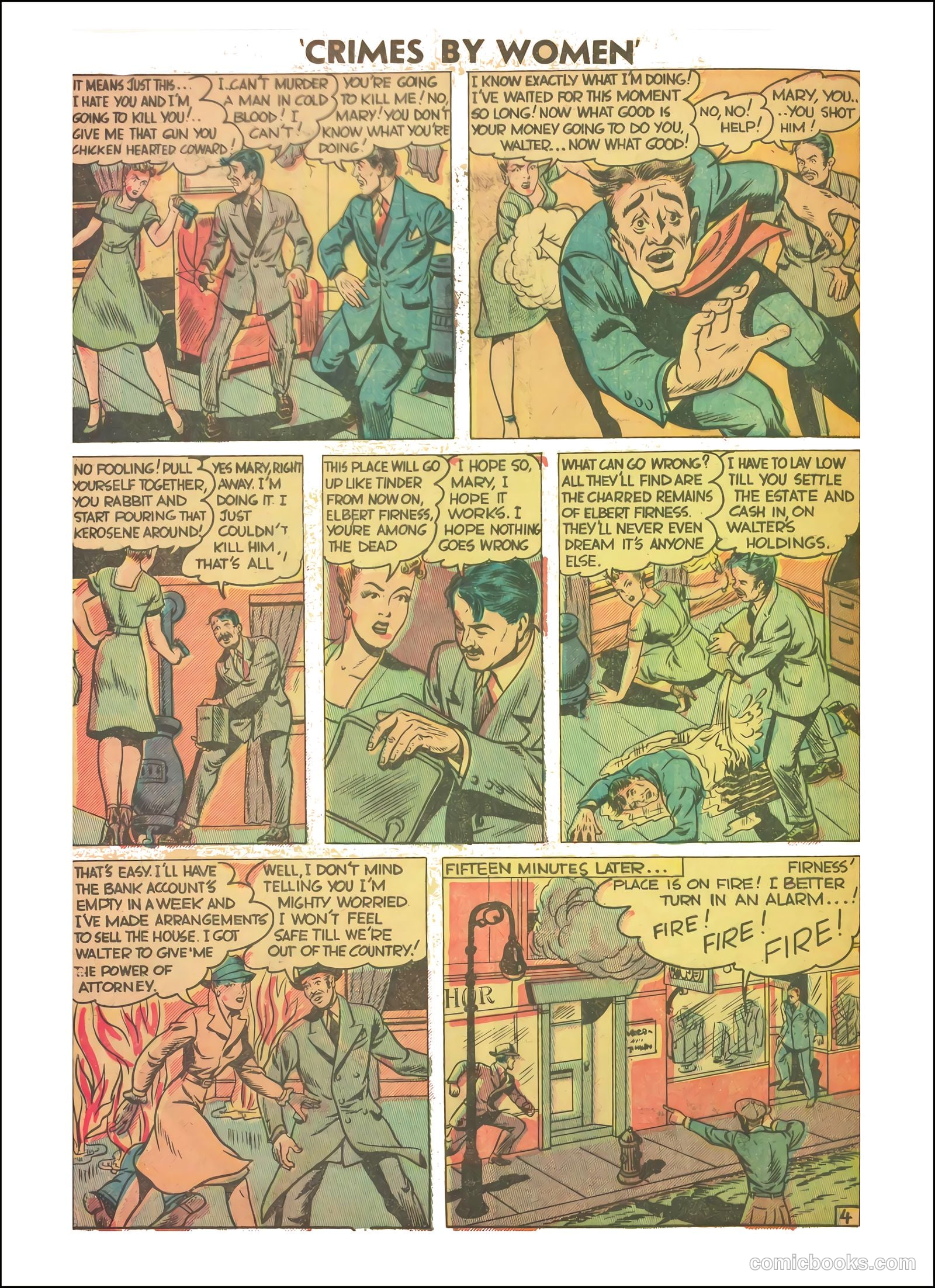 Crimes by Women #5 (1949) — page 28 of 36