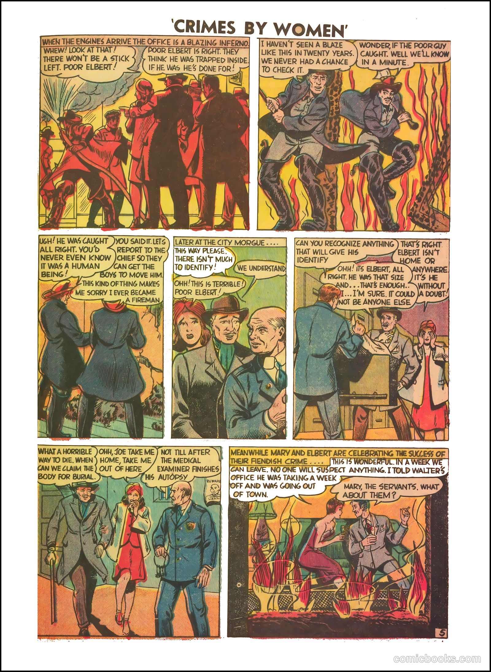 Crimes by Women #5 (1949) — page 29 of 36
