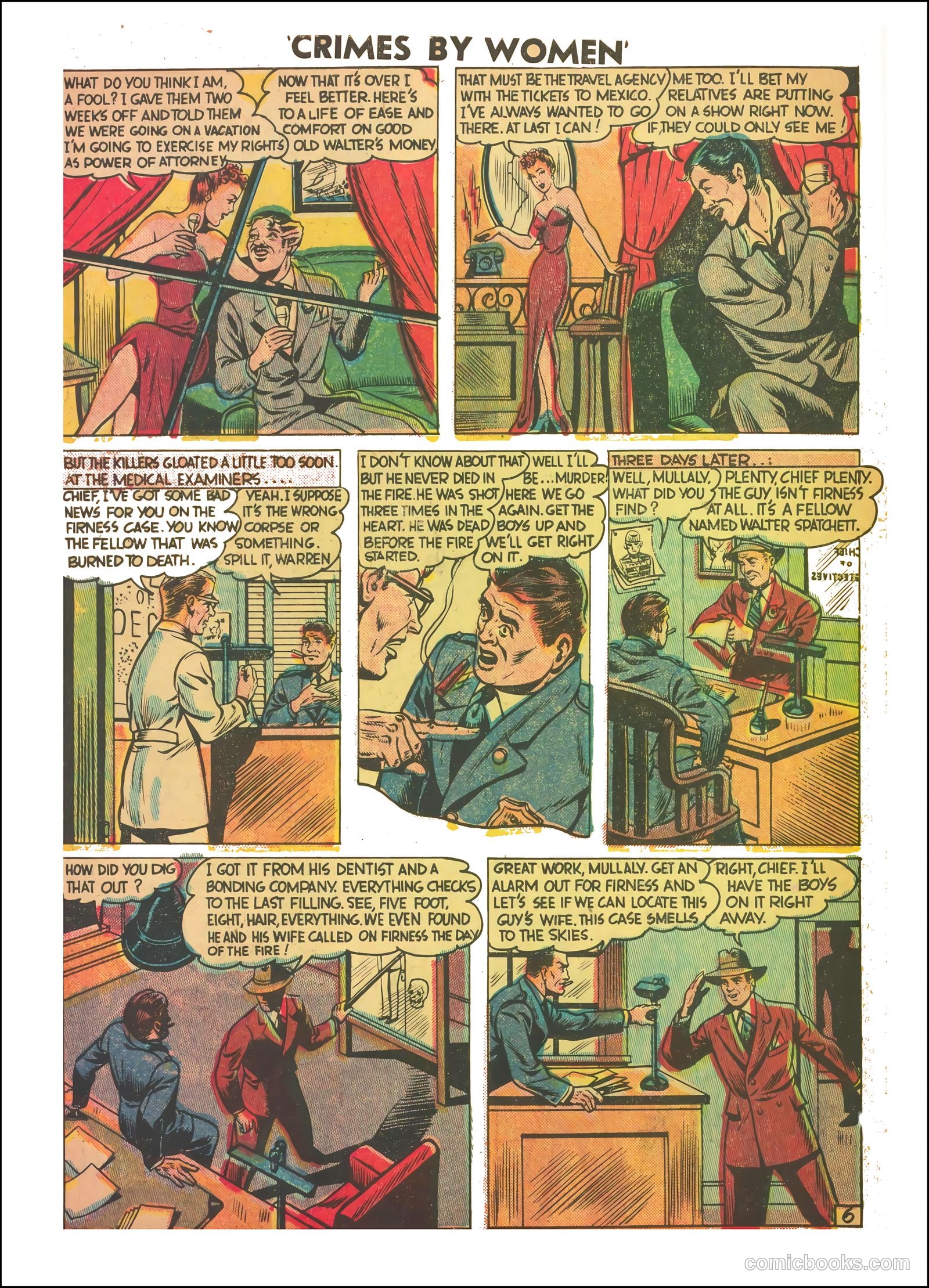 Crimes by Women #5 (1949) — page 30 of 36