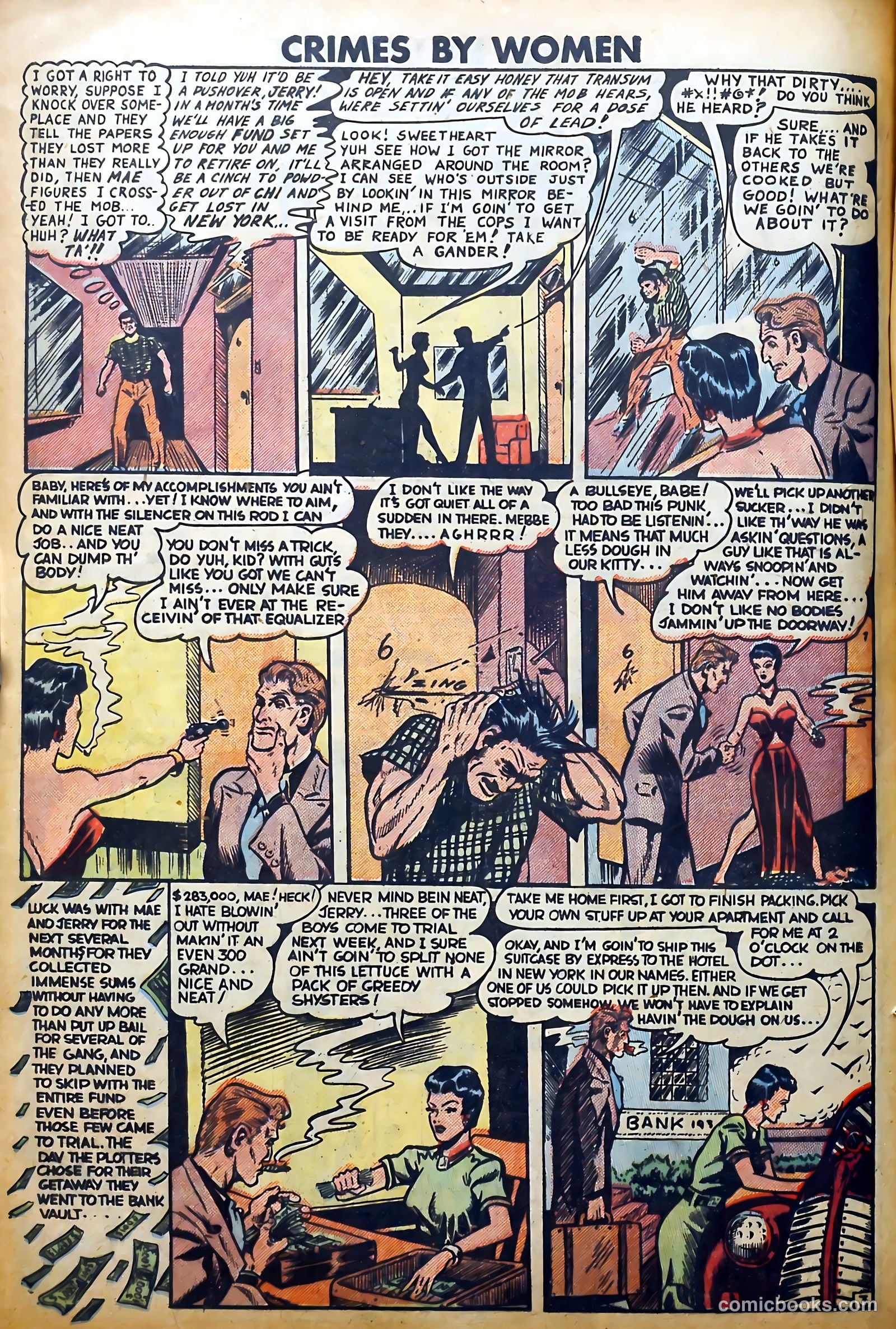 Crimes by Women #6 (1949) — page 4 of 36