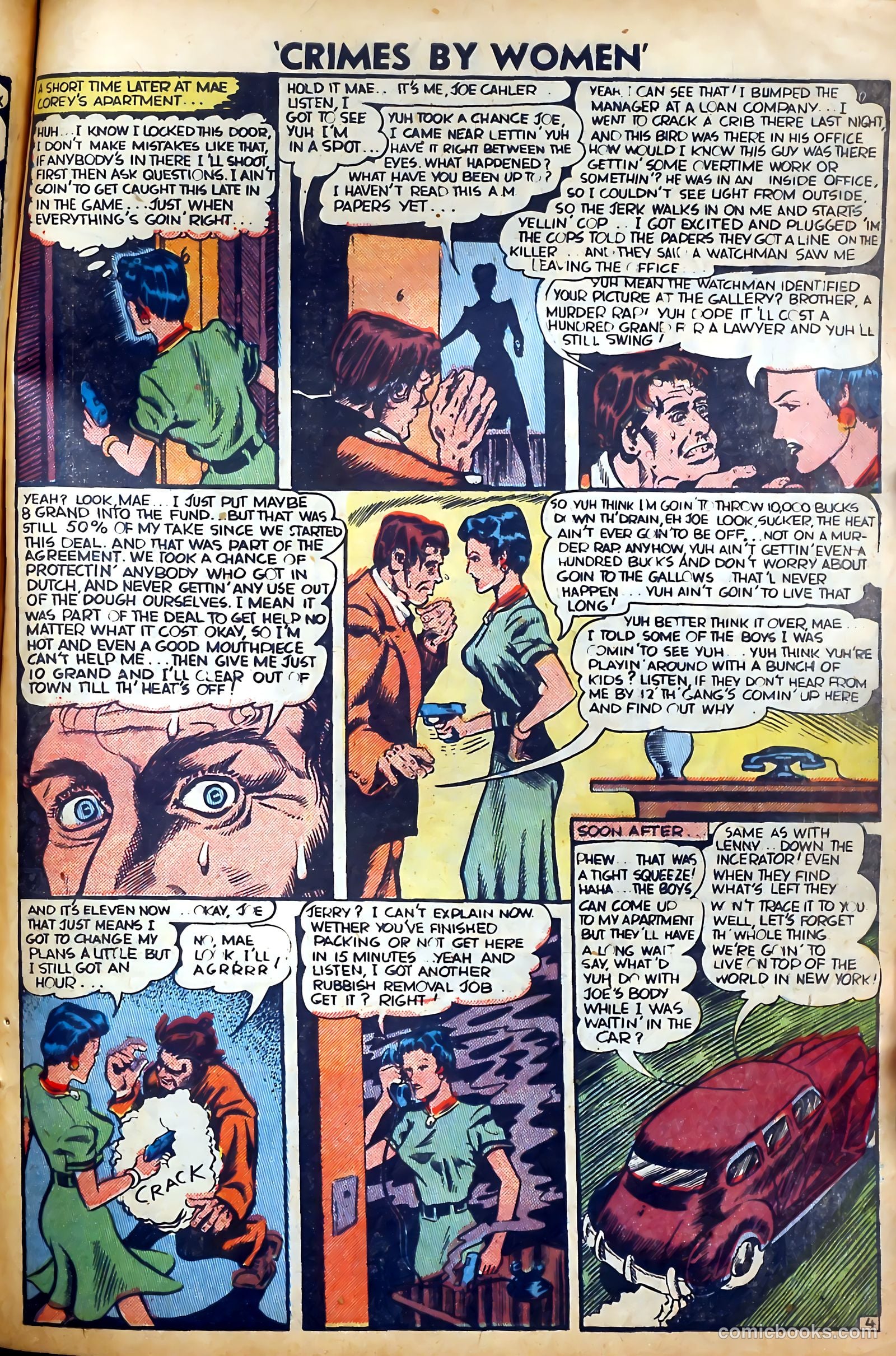 Crimes by Women #6 (1949) — page 5 of 36