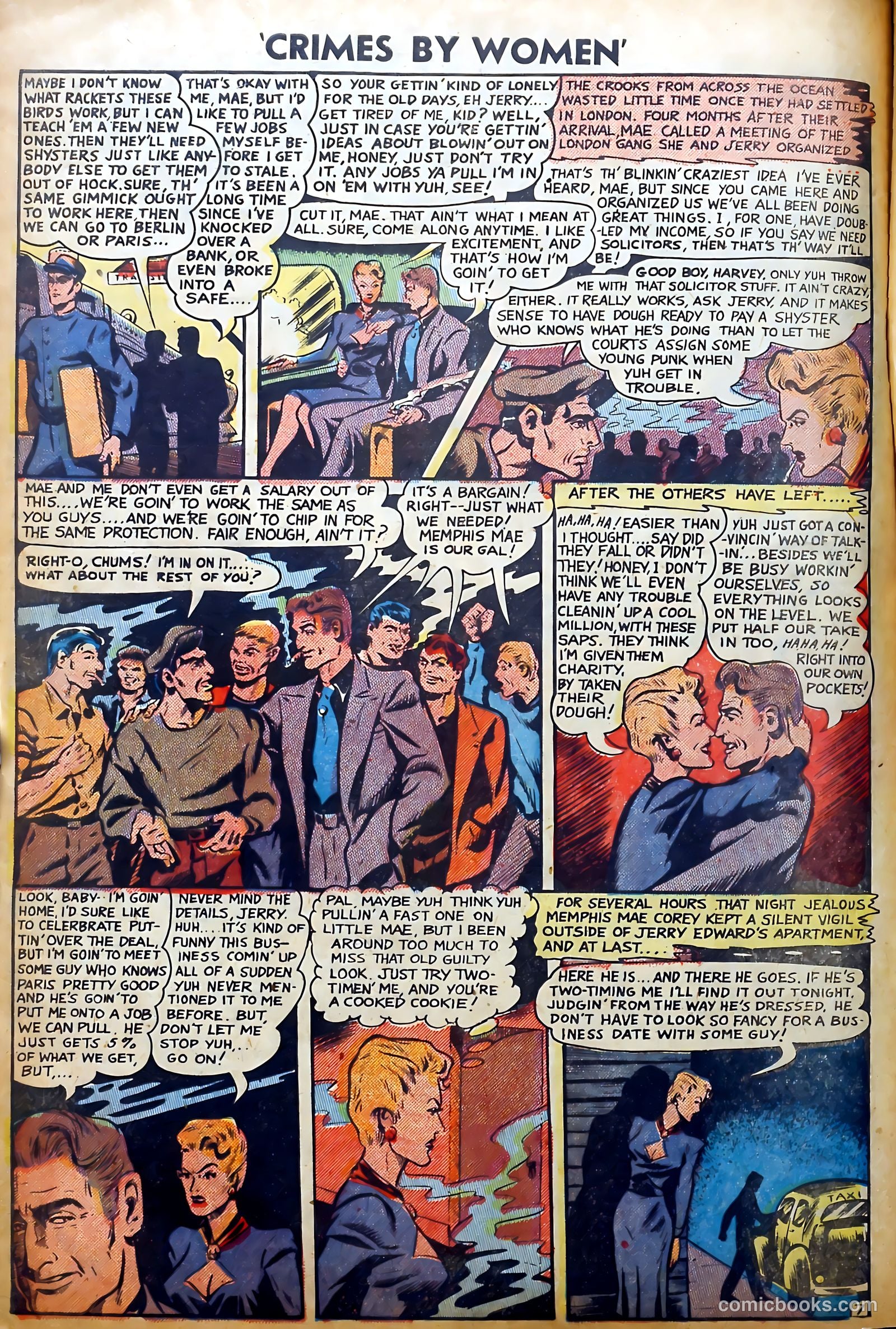 Crimes by Women #6 (1949) — page 8 of 36