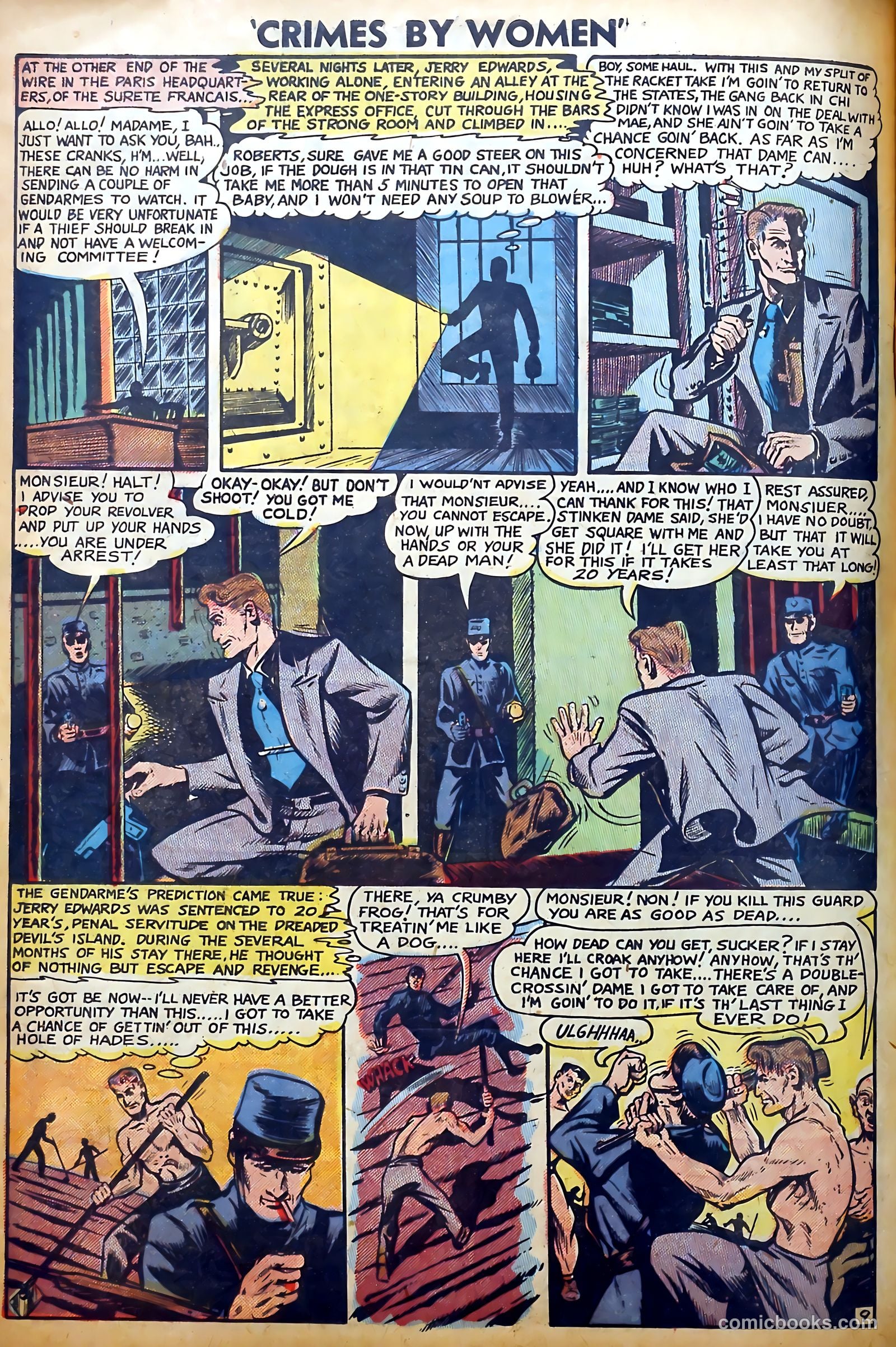 Crimes by Women #6 (1949) — page 10 of 36