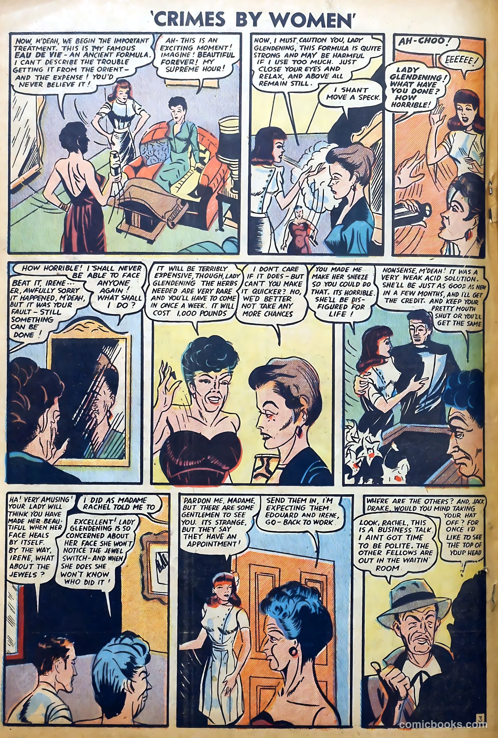 Crimes by Women #6 (1949) — page 26 of 36