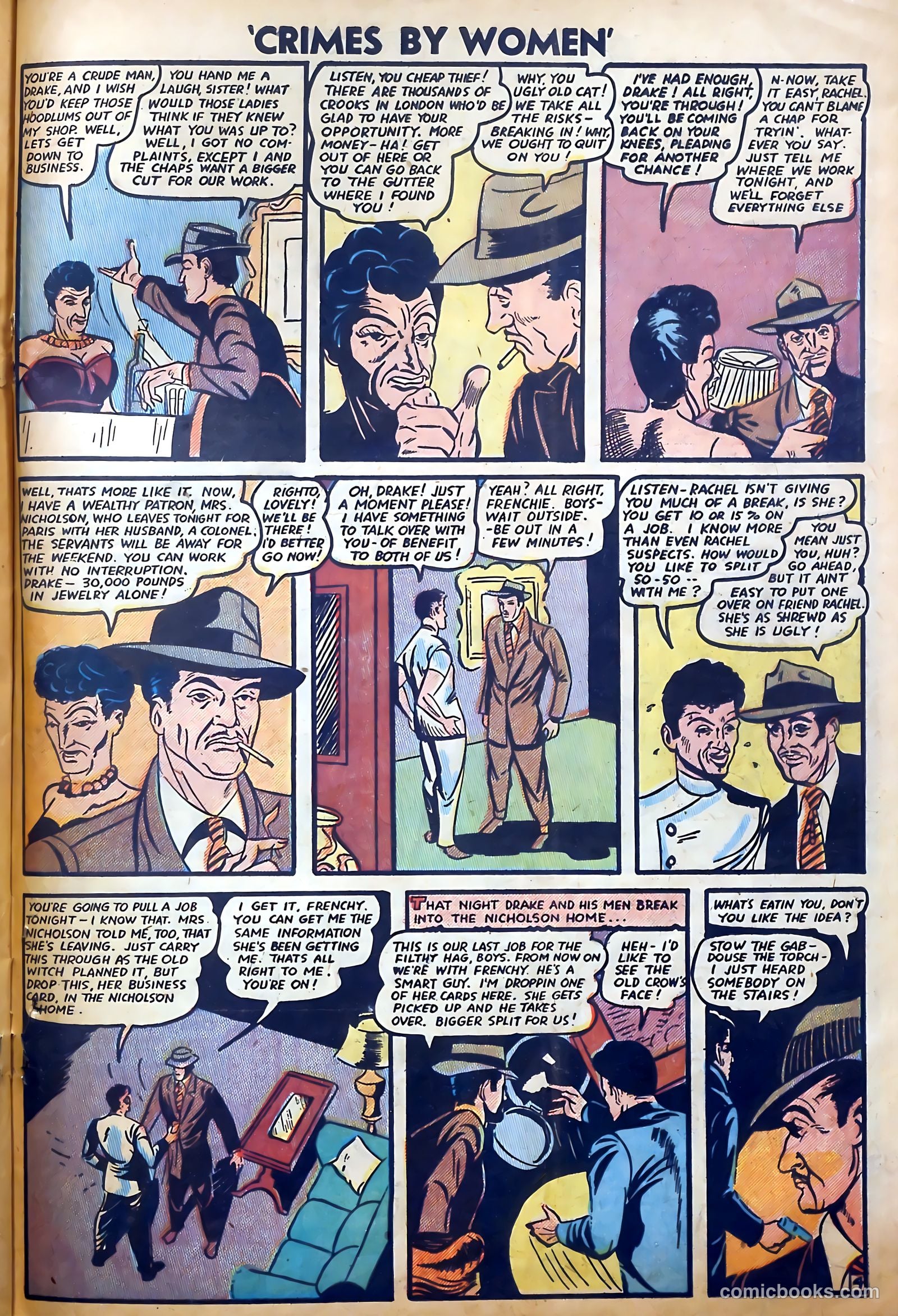 Crimes by Women #6 (1949) — page 27 of 36