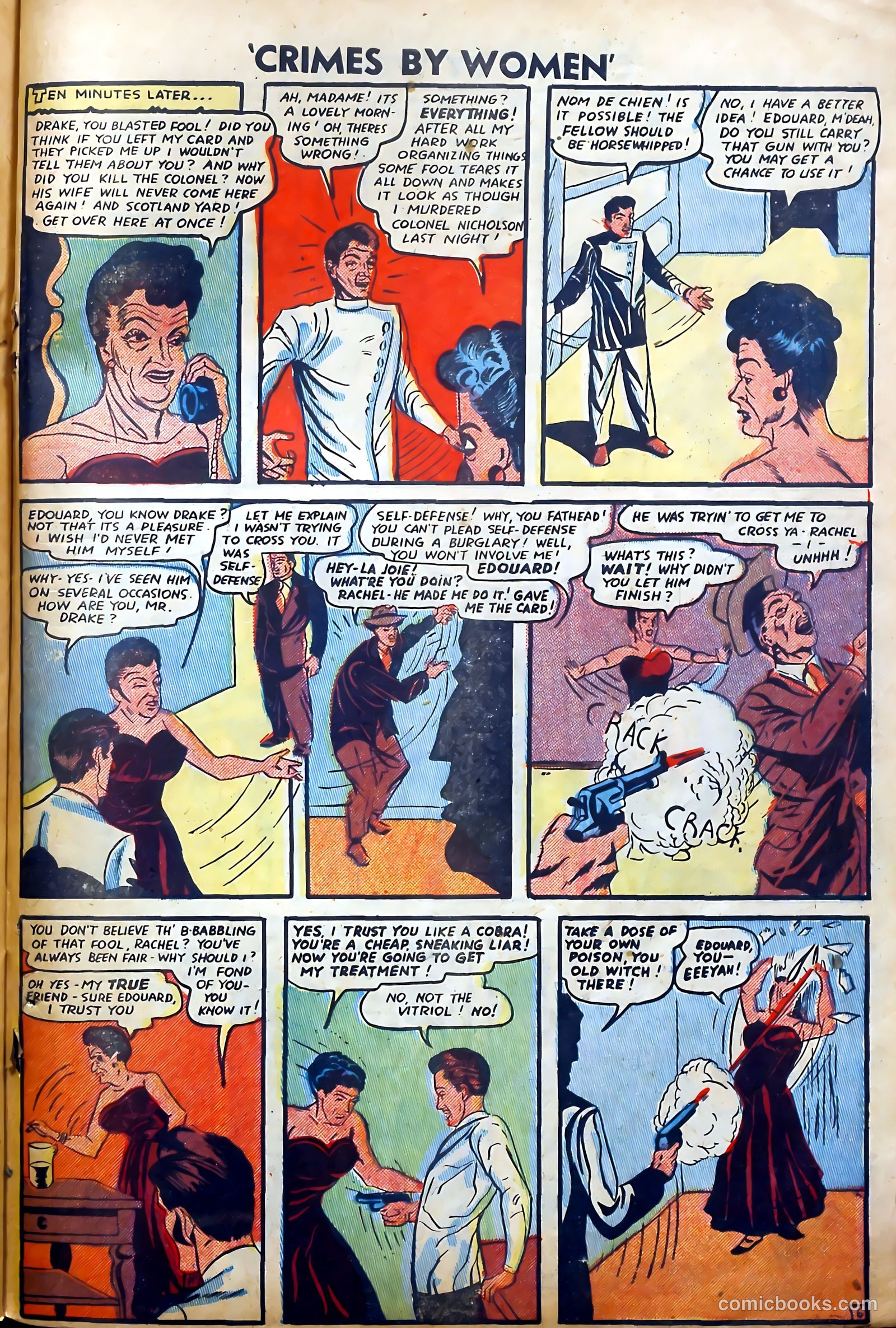 Crimes by Women #6 (1949) — page 29 of 36