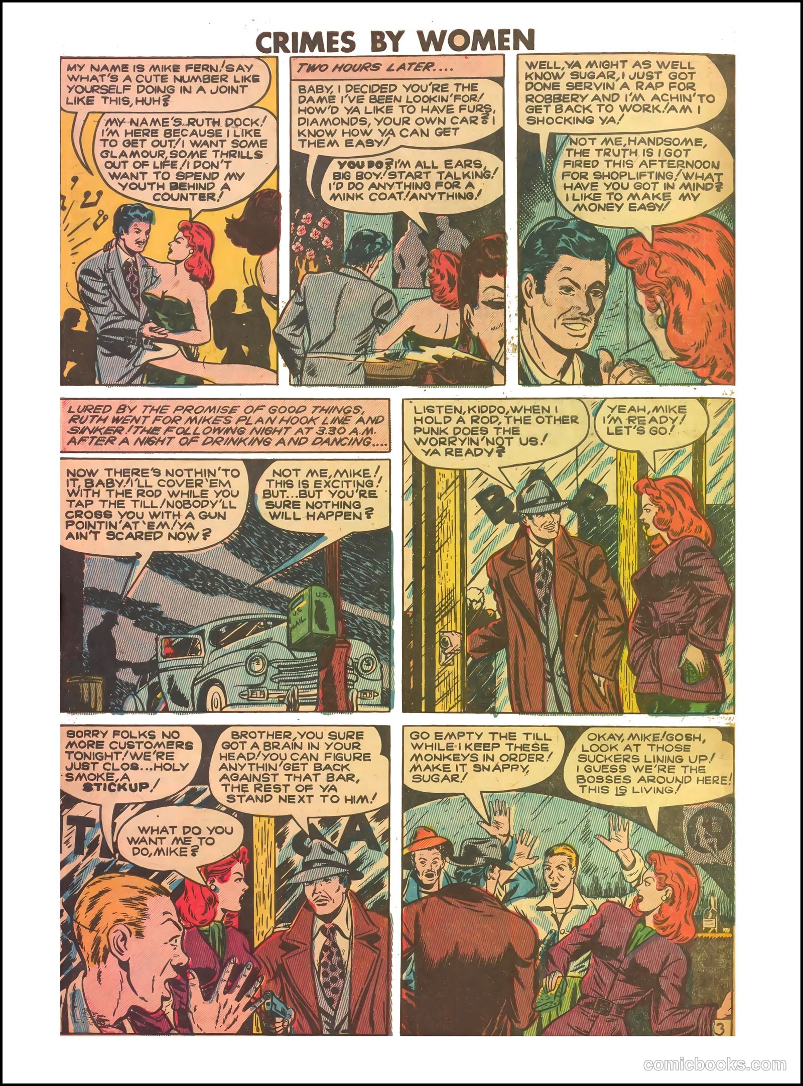 Crimes by Women #7 (1949) — page 4 of 36