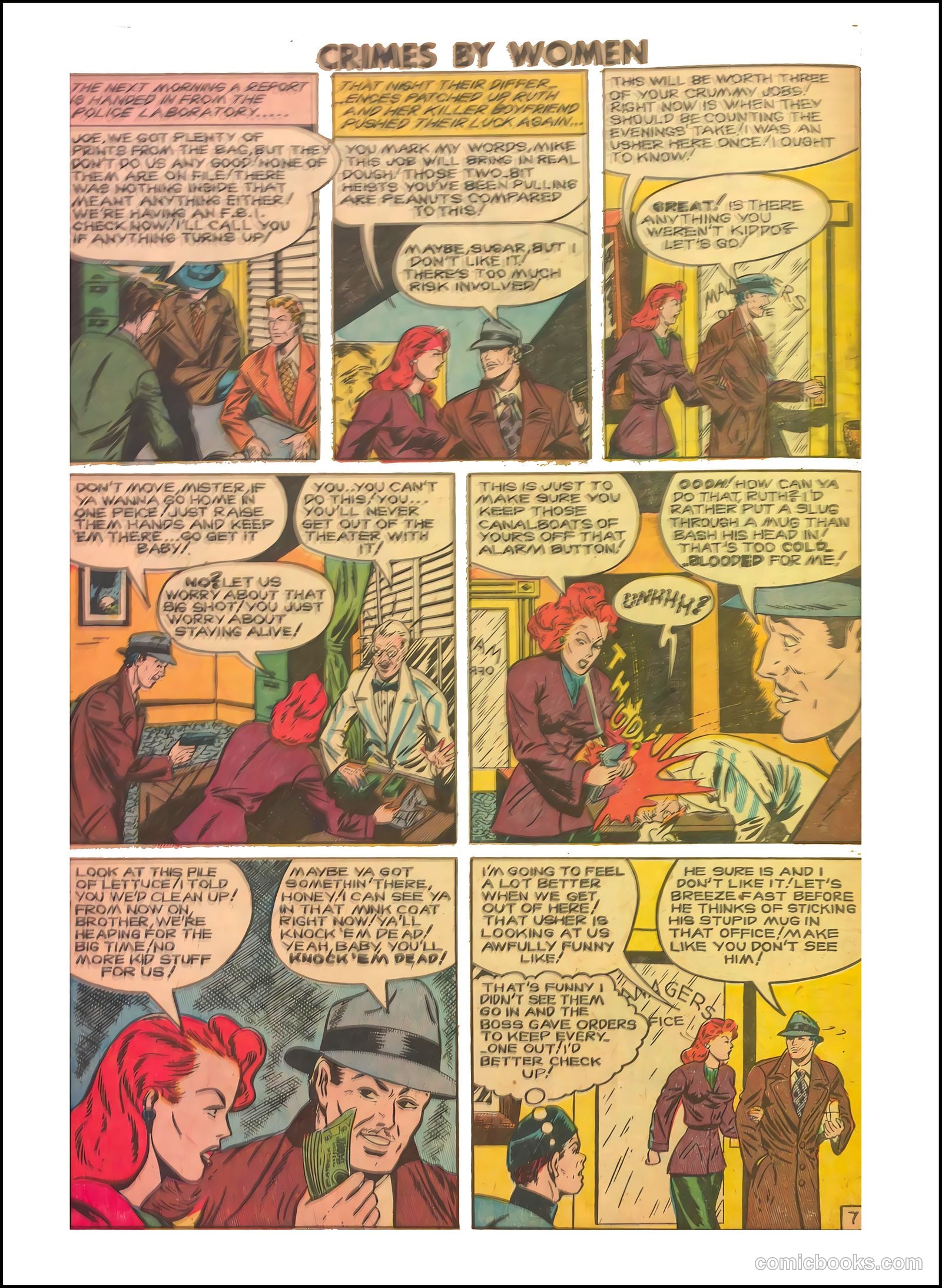 Crimes by Women #7 (1949) — page 8 of 36
