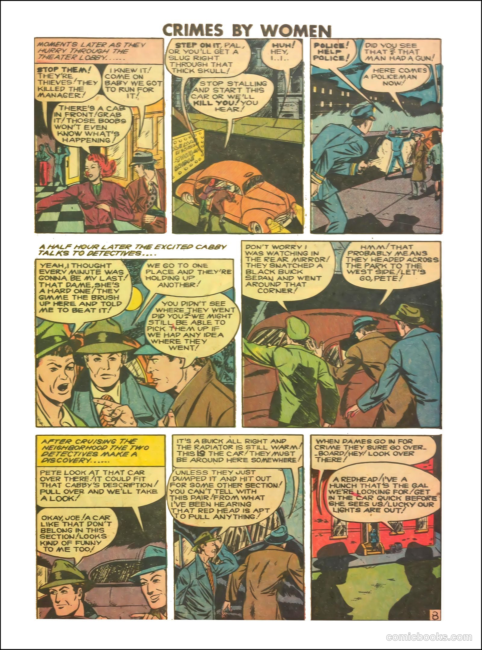 Crimes by Women #7 (1949) — page 9 of 36