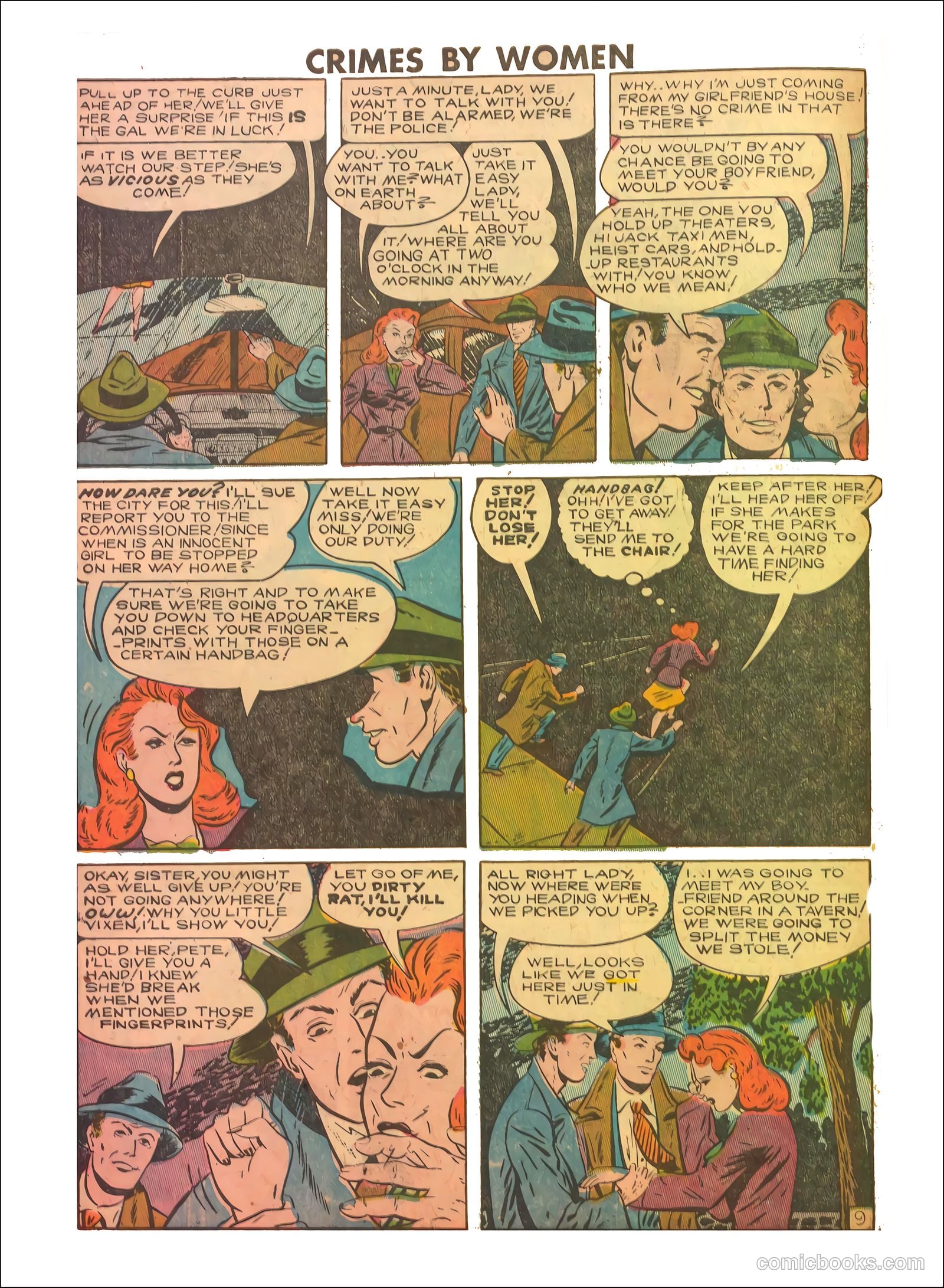 Crimes by Women #7 (1949) — page 10 of 36