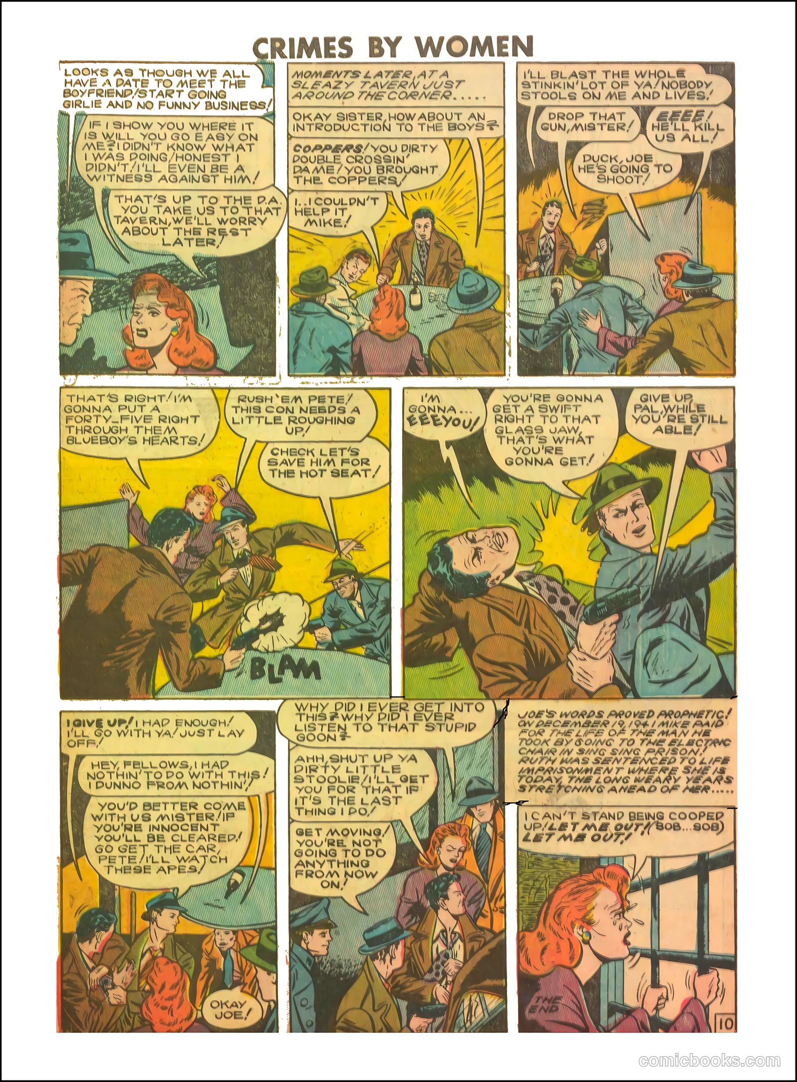 Crimes by Women #7 (1949) — page 11 of 36