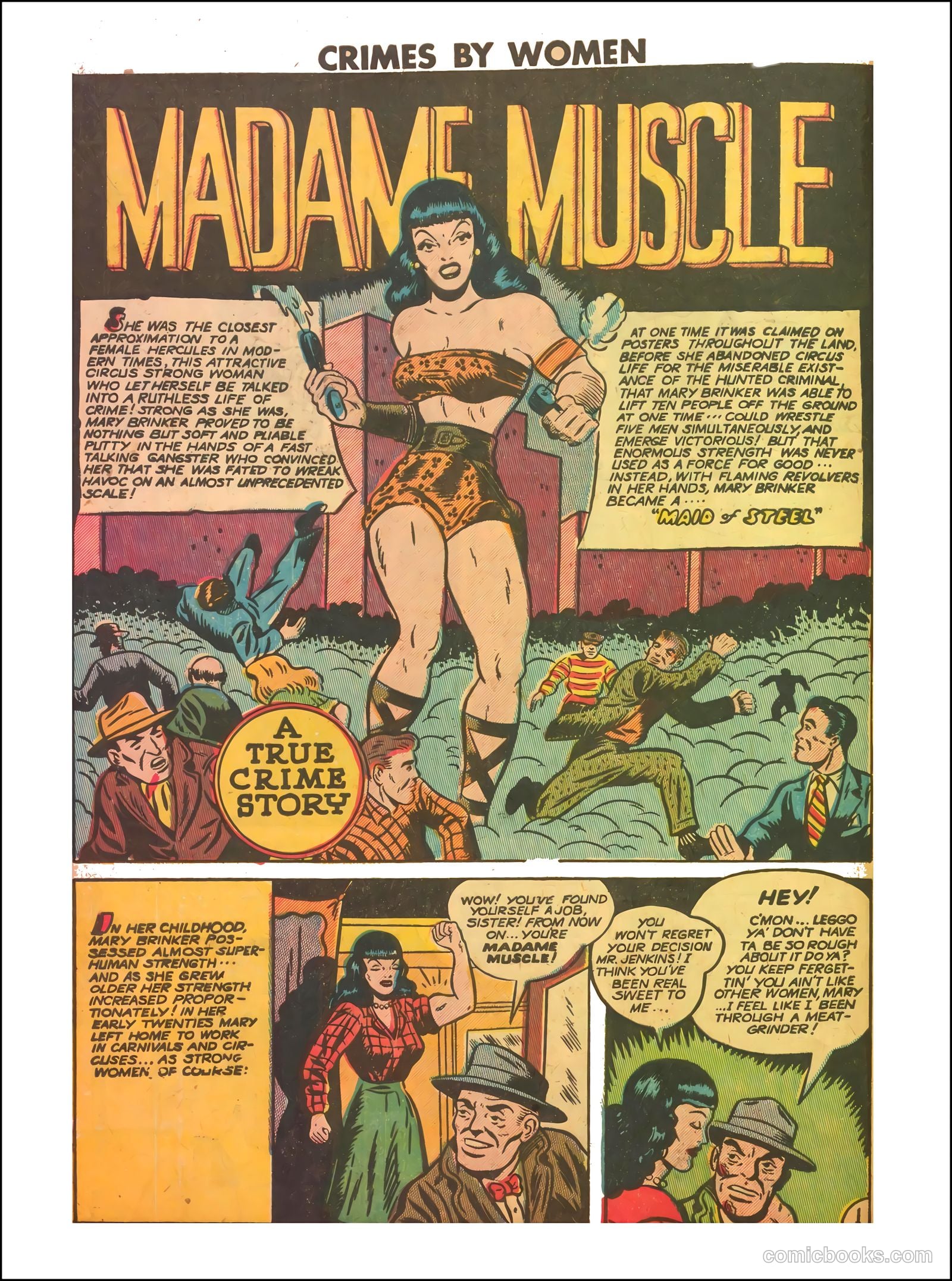 Crimes by Women #7 (1949) — page 12 of 36