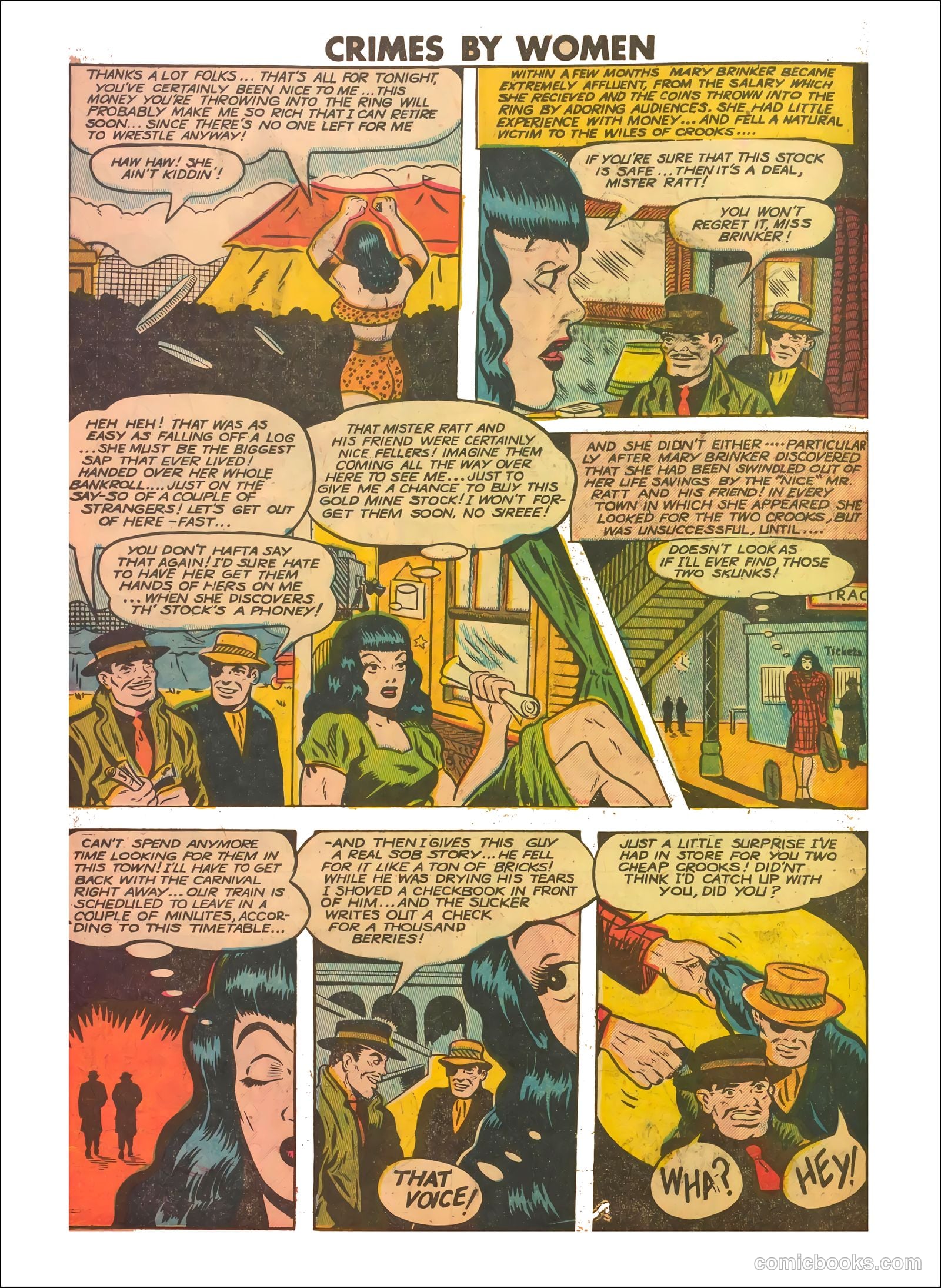 Crimes by Women #7 (1949) — page 14 of 36