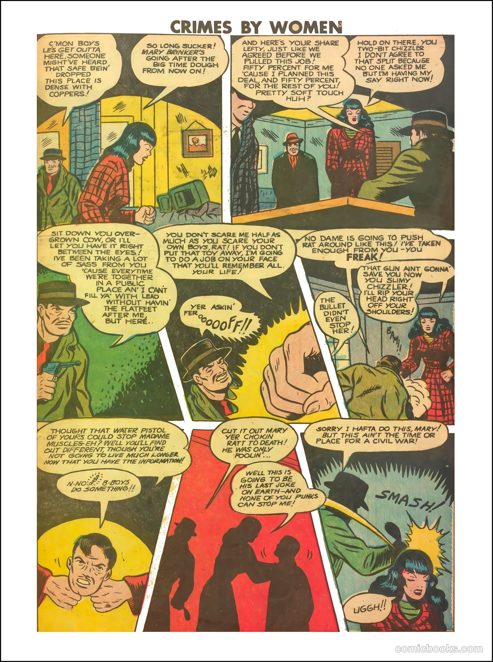 Crimes by Women #7 (1949) — page 17 of 36