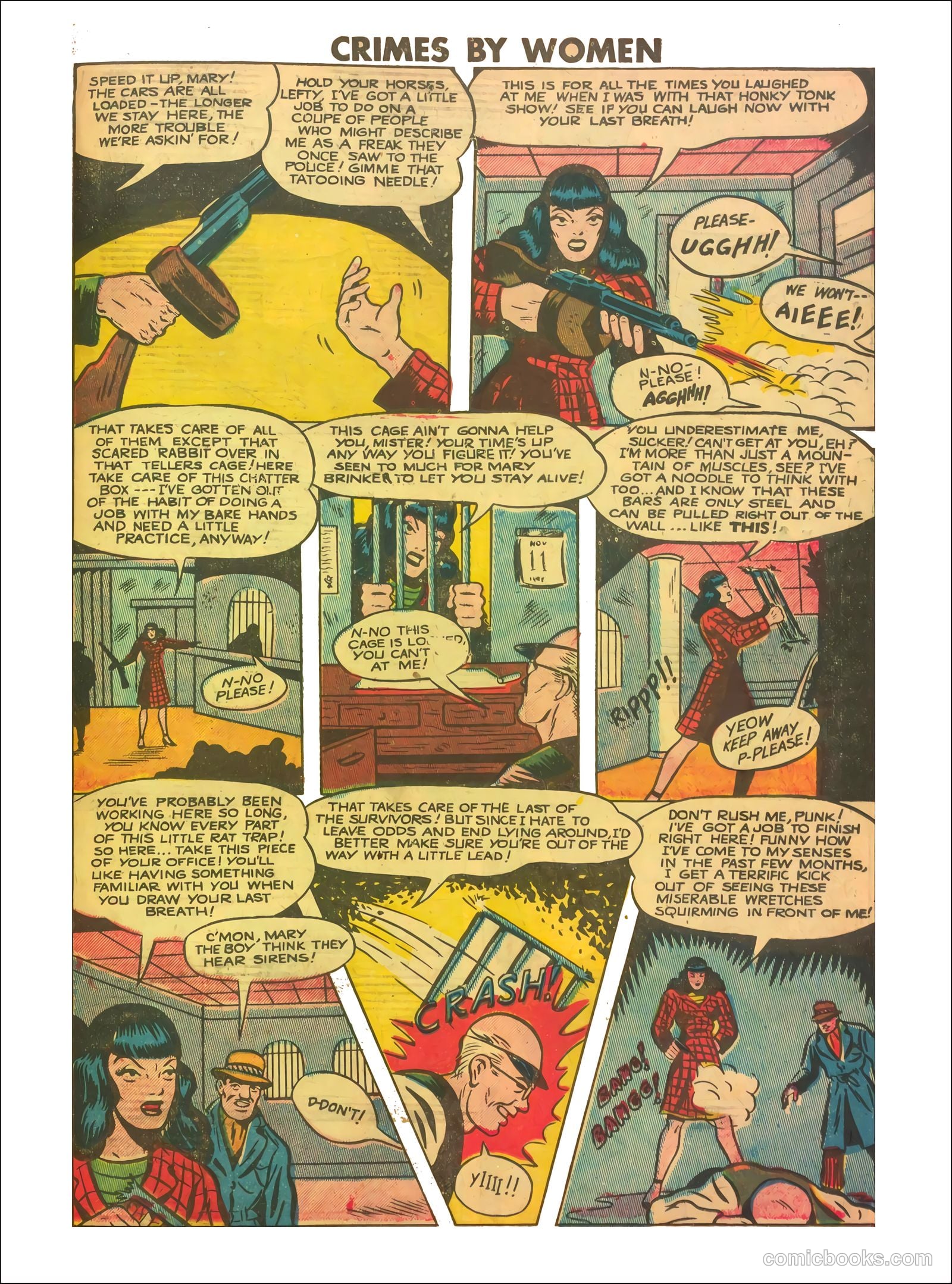 Crimes by Women #7 (1949) — page 19 of 36