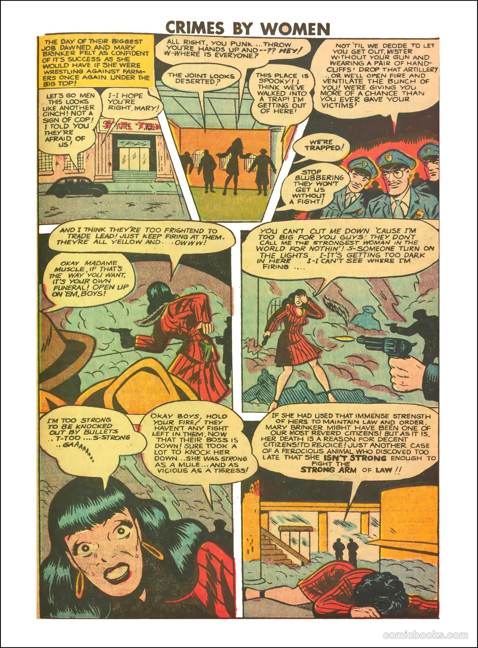 Crimes by Women #7 (1949) — page 21 of 36
