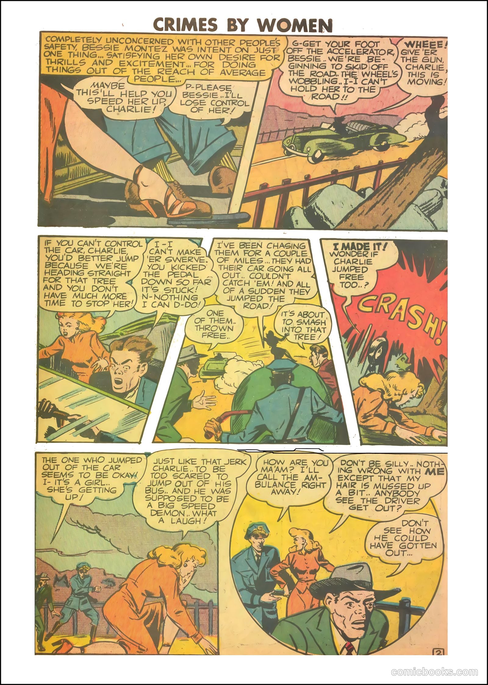 Crimes by Women #8 (1949) — page 3 of 36