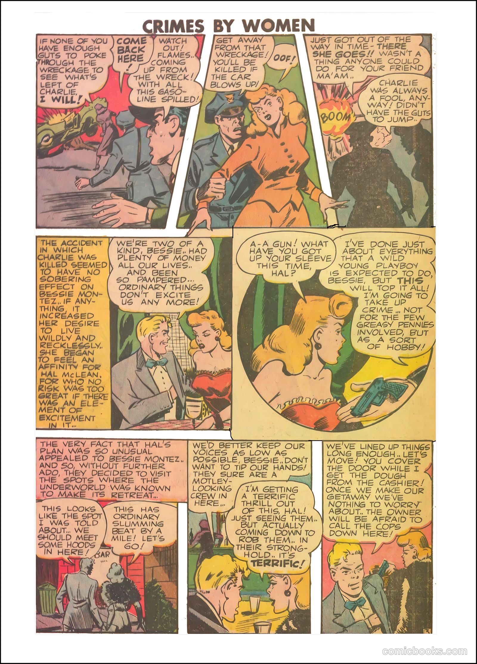 Crimes by Women #8 (1949) — page 4 of 36