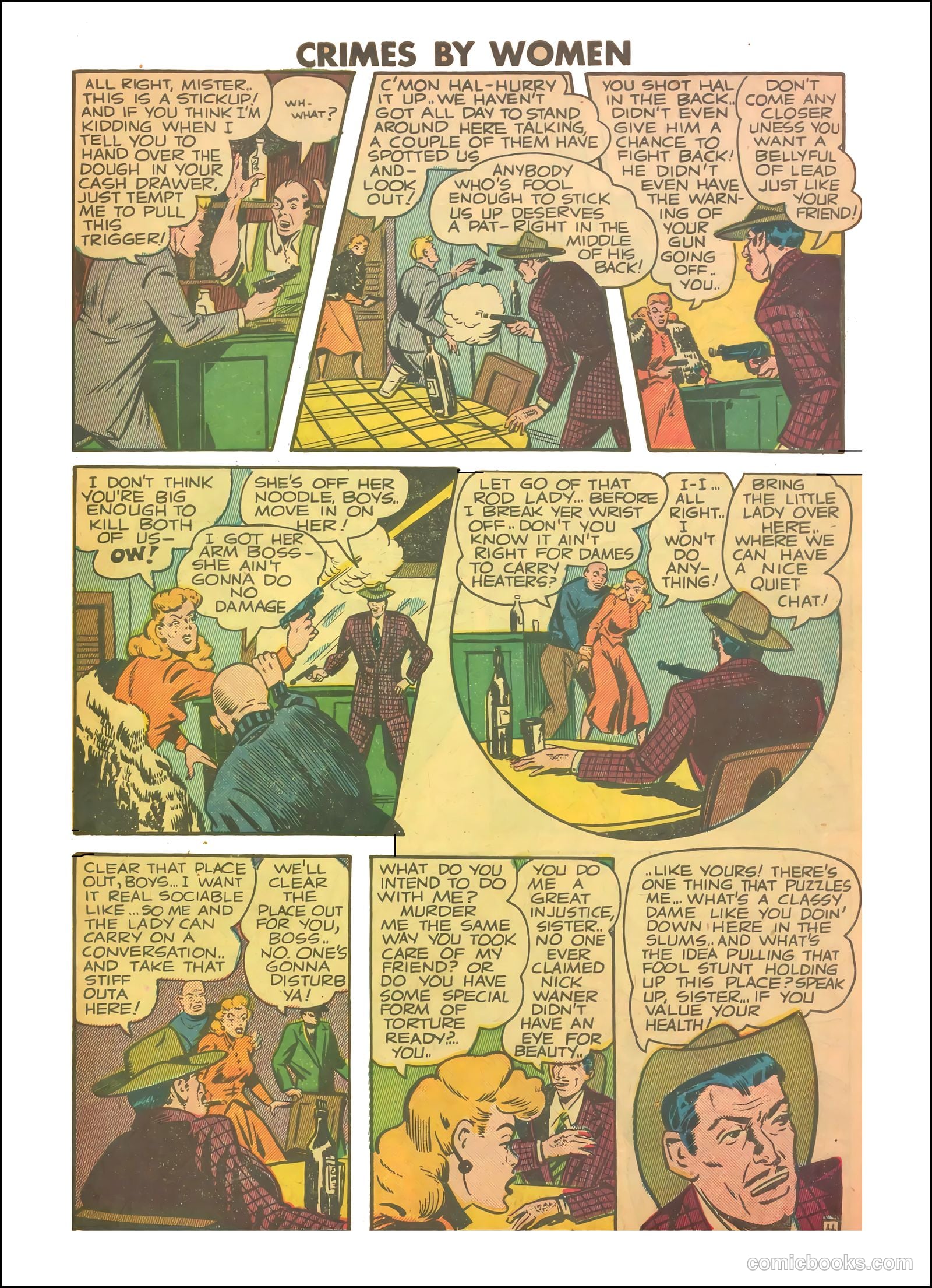 Crimes by Women #8 (1949) — page 5 of 36