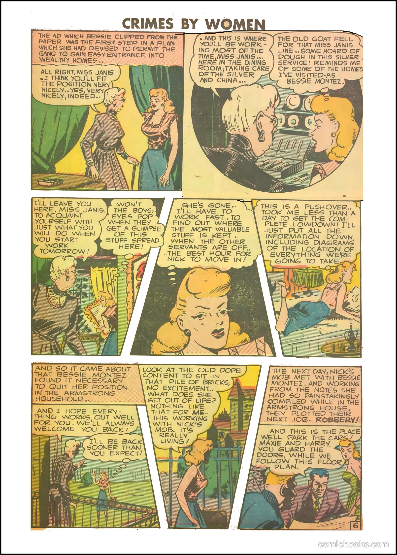 Crimes by Women #8 (1949) — page 7 of 36