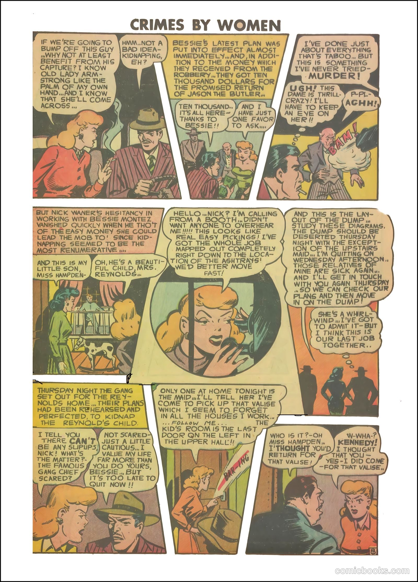 Crimes by Women #8 (1949) — page 9 of 36
