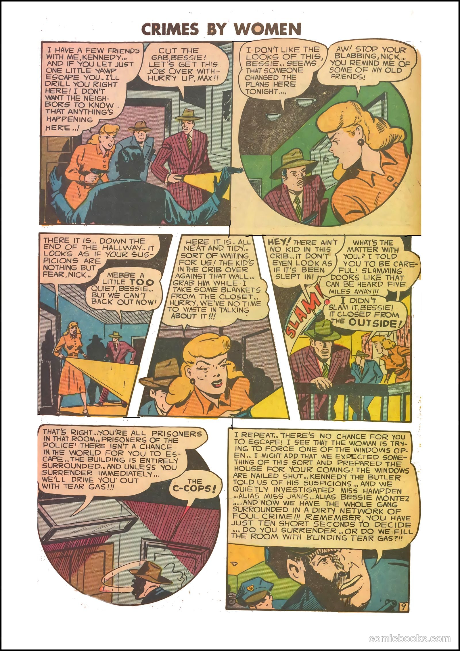 Crimes by Women #8 (1949) — page 10 of 36