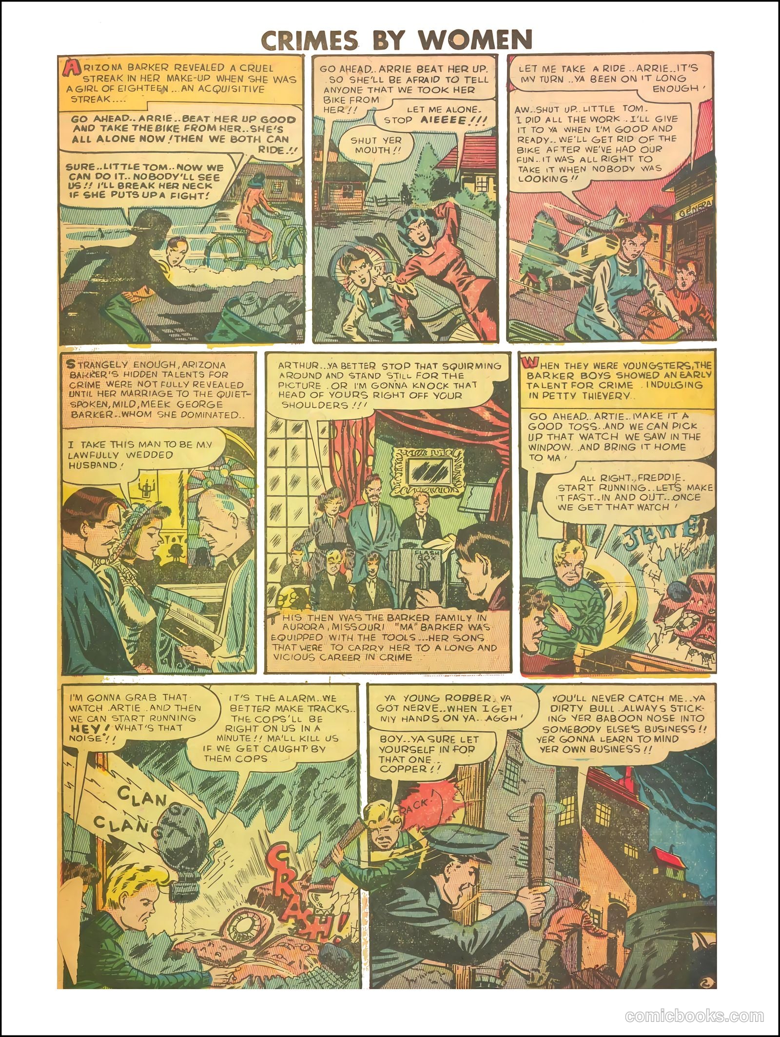 Crimes by Women #8 (1949) — page 13 of 36