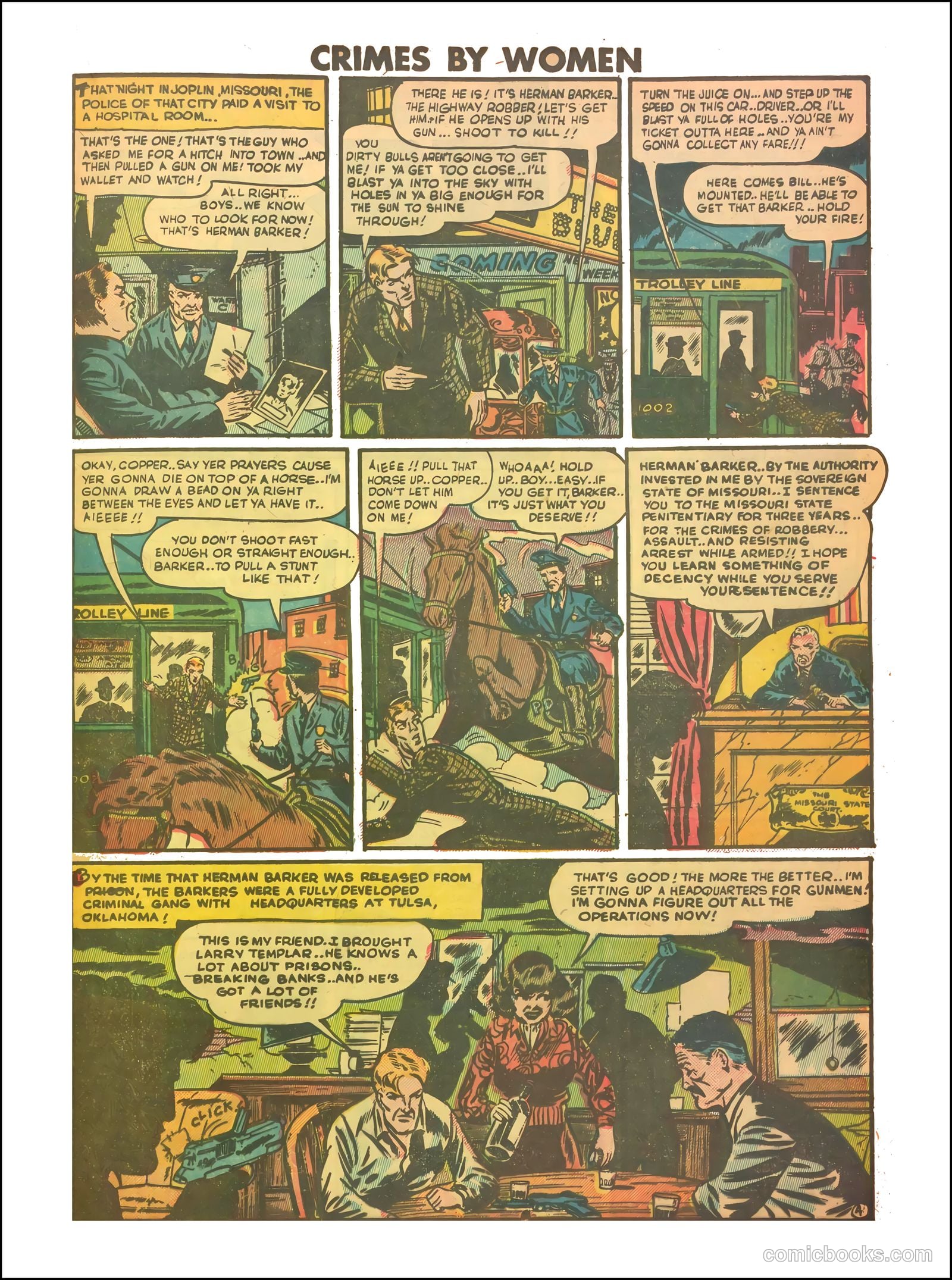 Crimes by Women #8 (1949) — page 15 of 36
