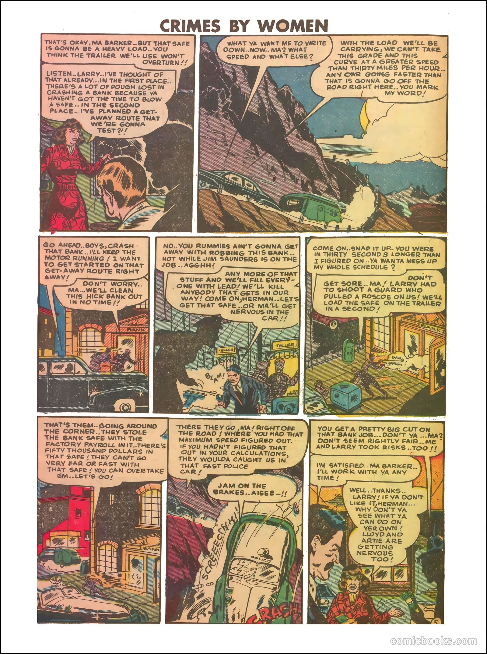 Crimes by Women #8 (1949) — page 16 of 36