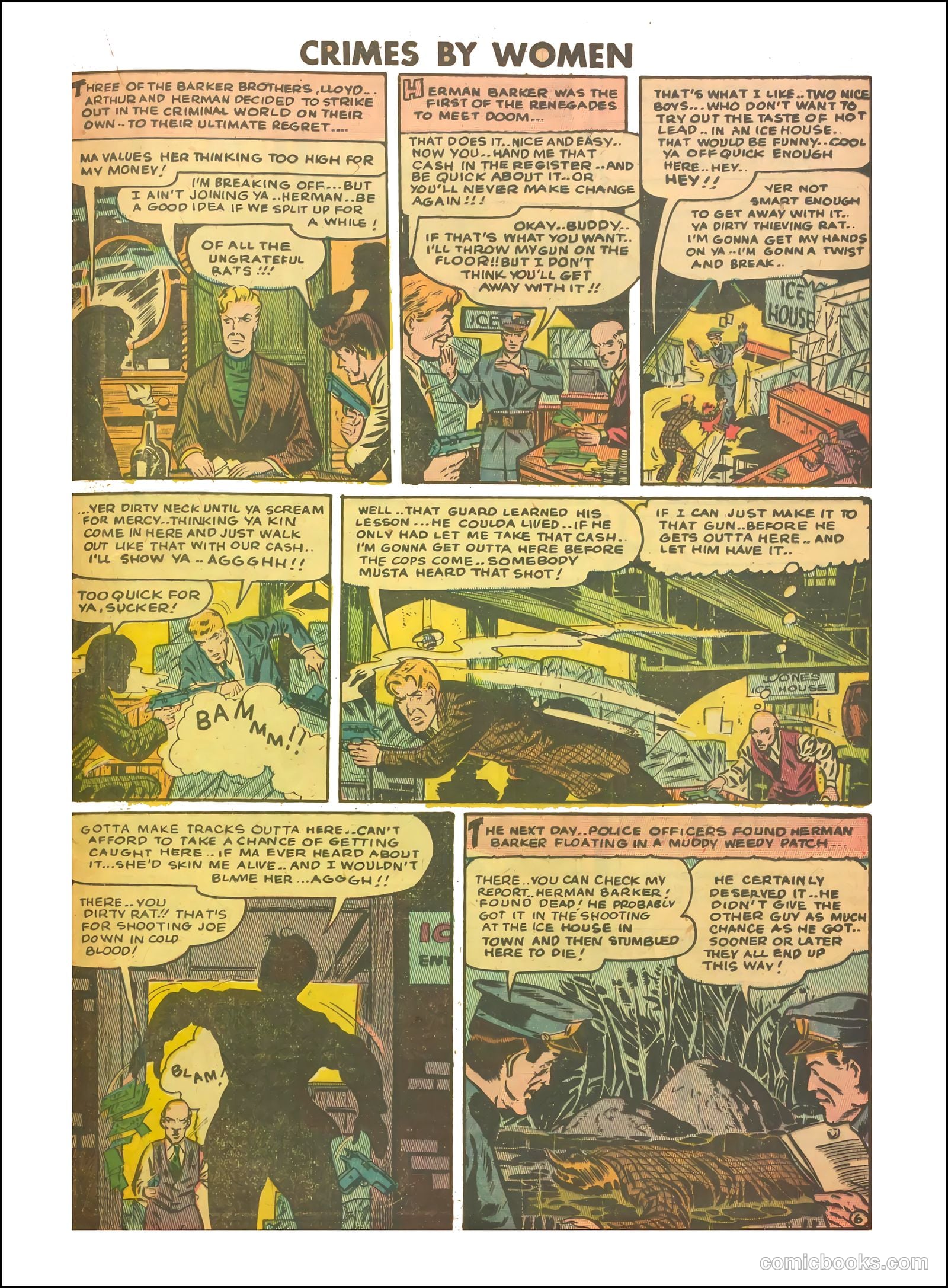 Crimes by Women #8 (1949) — page 17 of 36