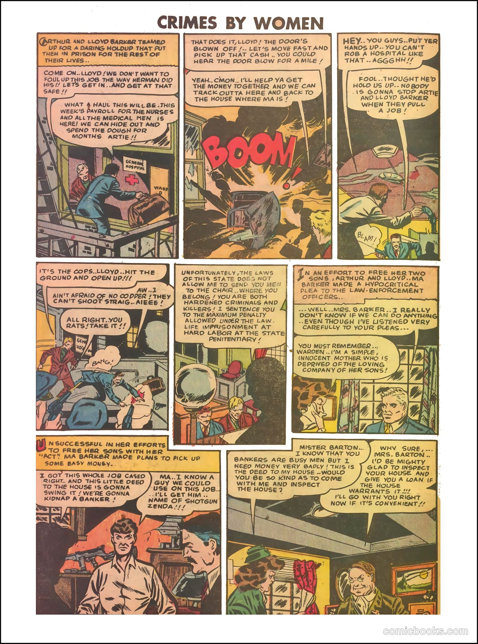 Crimes by Women #8 (1949) — page 18 of 36