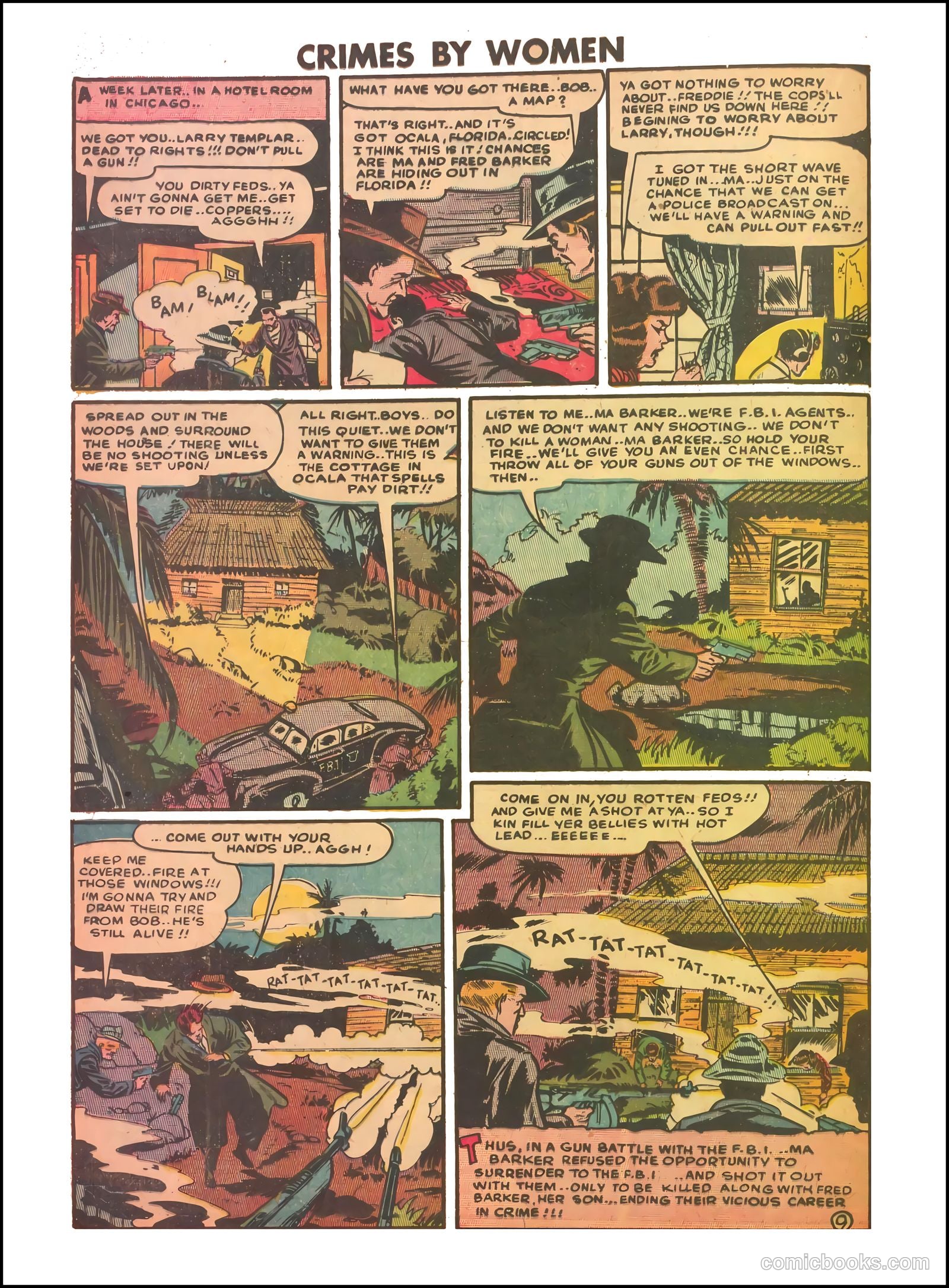 Crimes by Women #8 (1949) — page 20 of 36