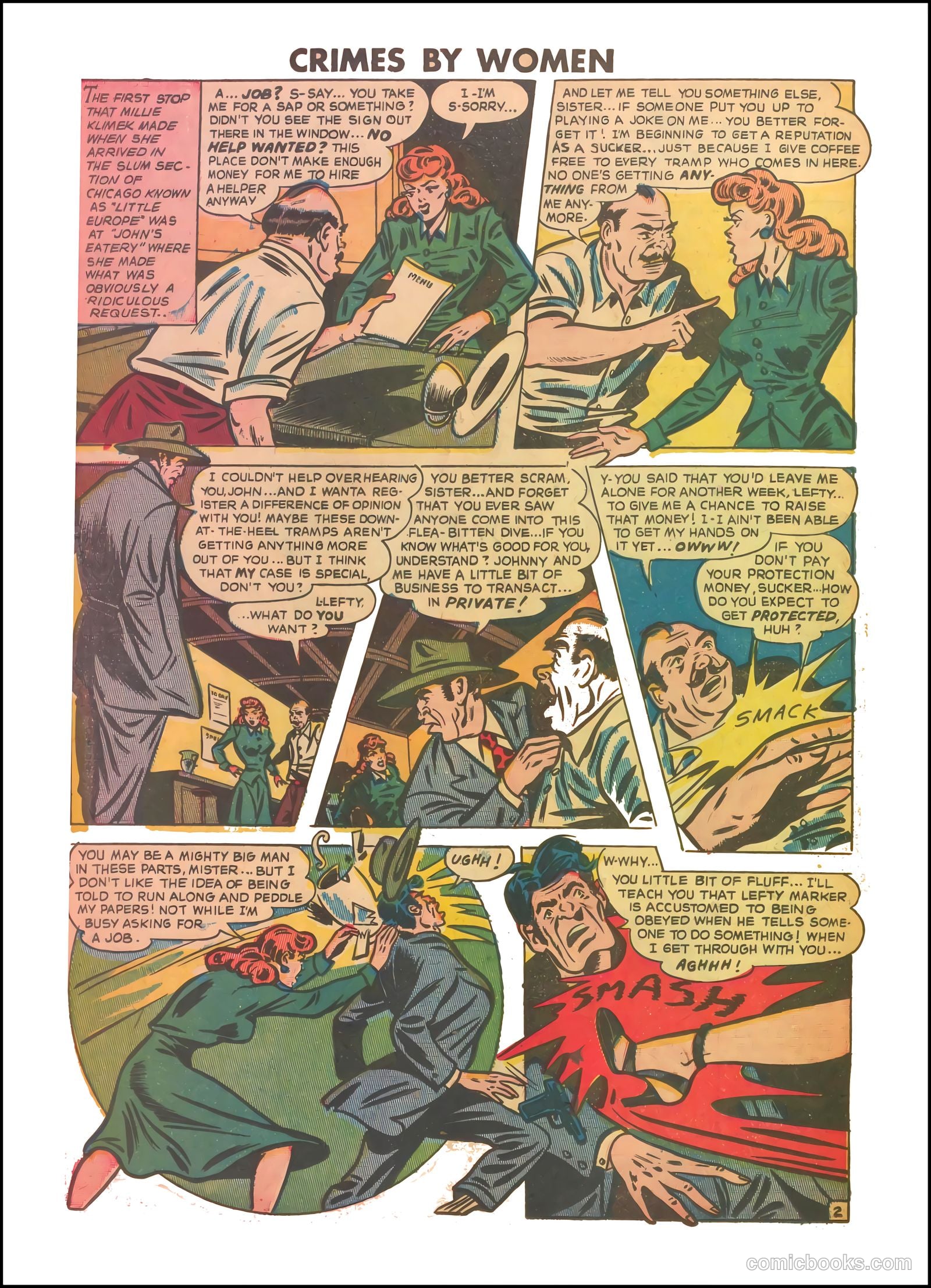 Crimes by Women #8 (1949) — page 24 of 36